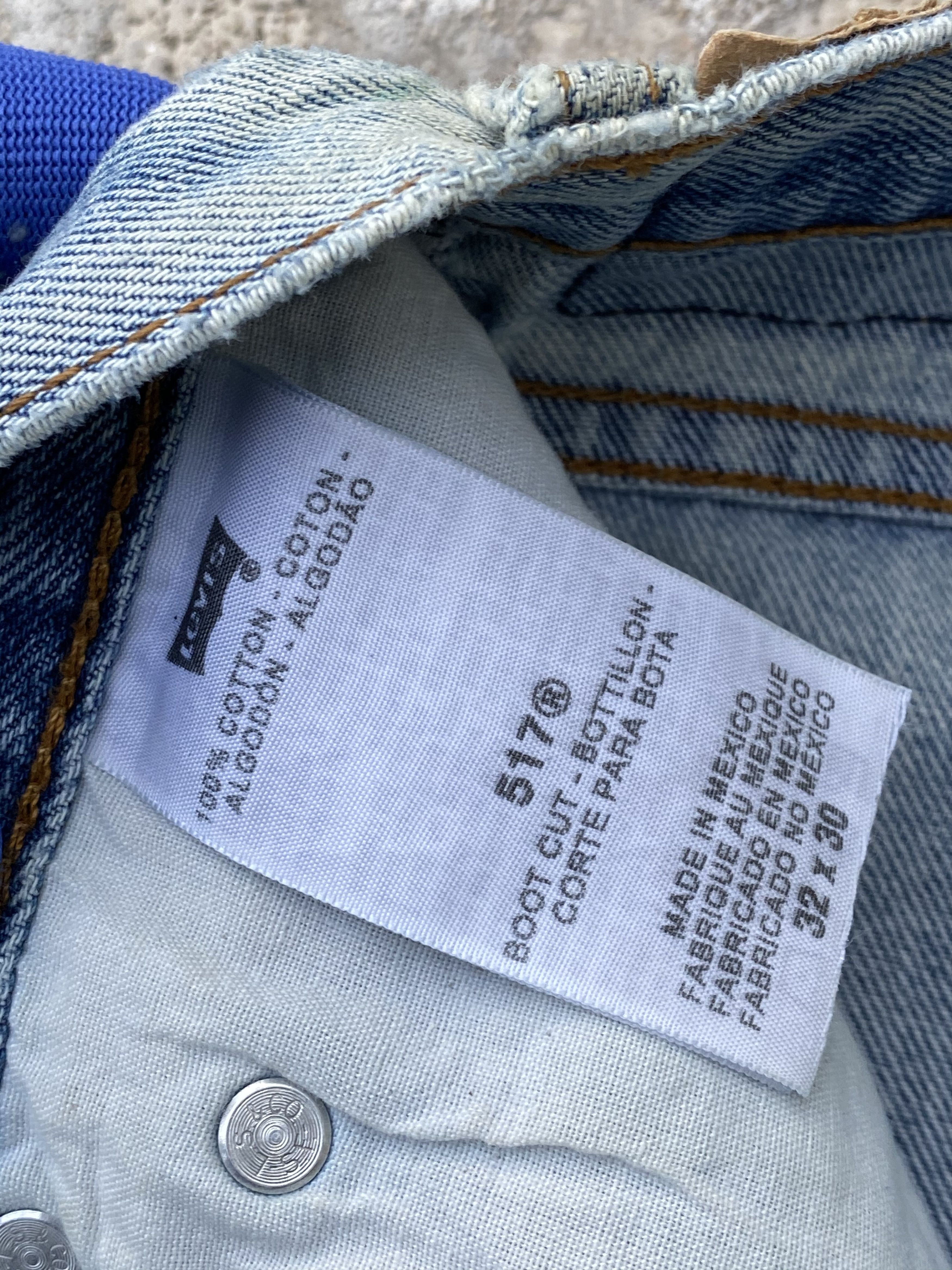 Levi's Vintage Clothing RARE🔥Levi's 517 Flared Bootcut Jeans Cowboy Denim Size US 32 / EU 48 - 8 Thumbnail