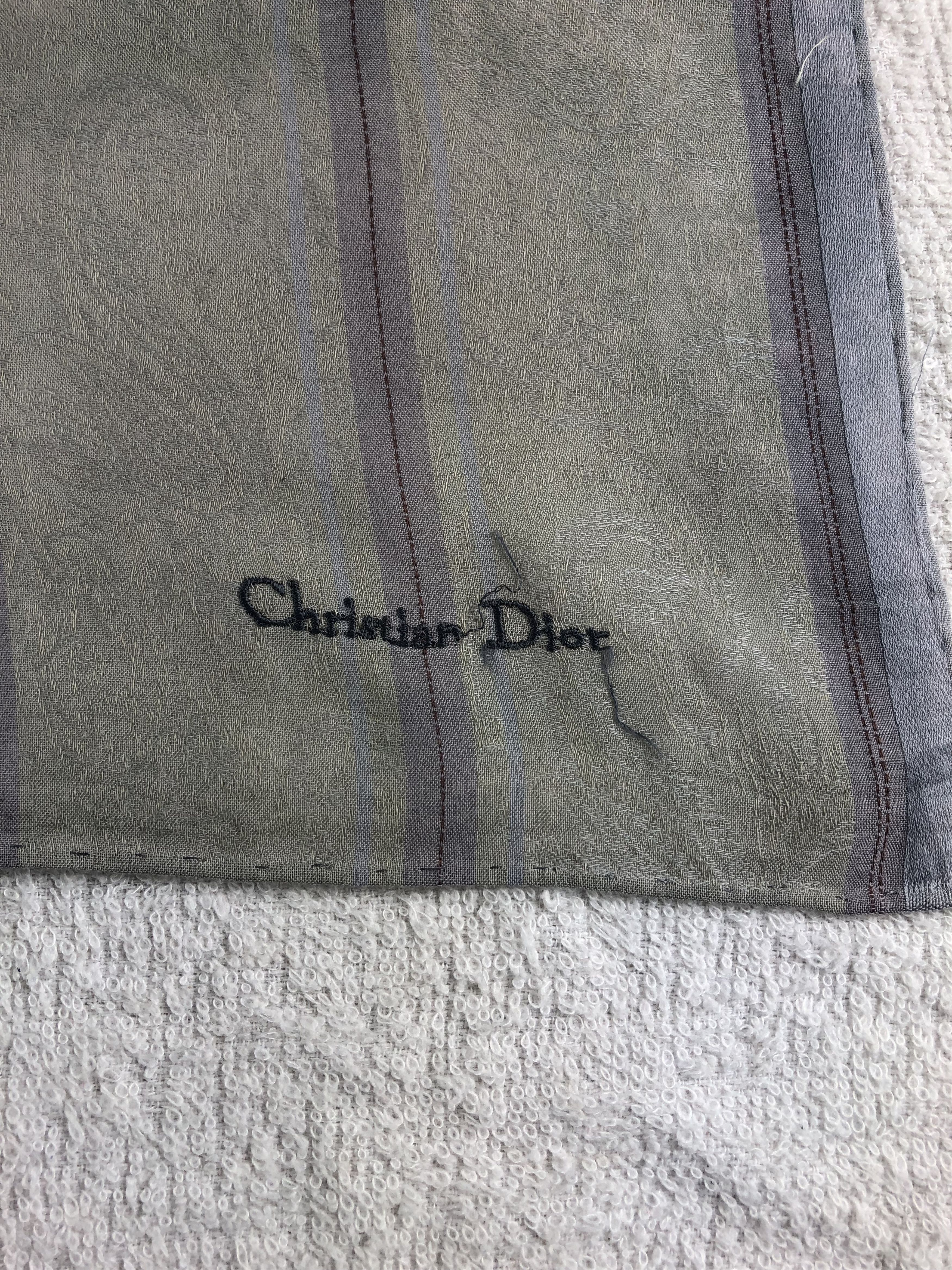 Vintage Christian Dior Handkerchief / Bandana / Neckerchief C007 Size ONE SIZE - 5 Thumbnail