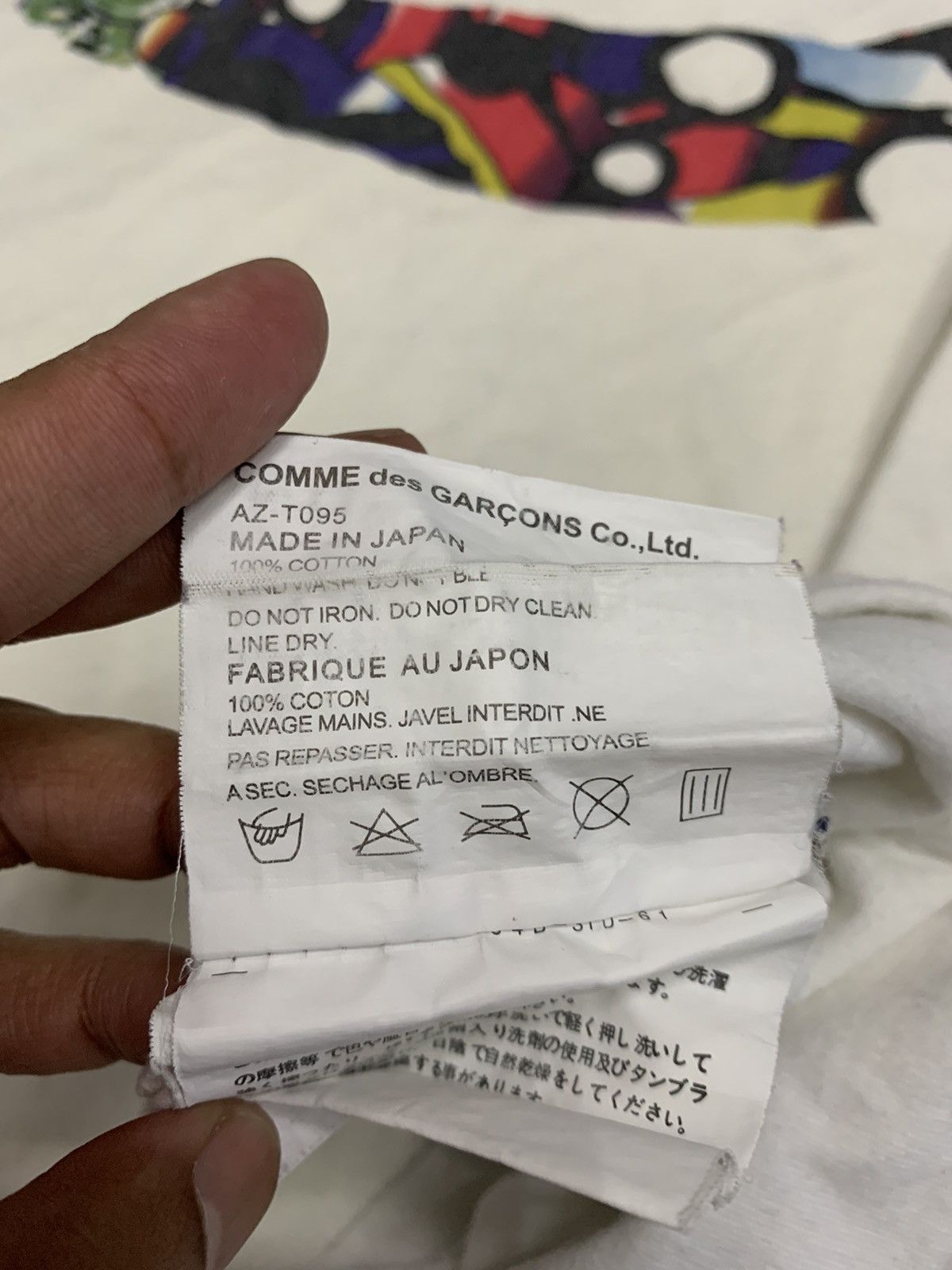 Comme des Garcons 🔥COMME des GARCONS MERRY CRAZY COLOUR SHIRT Size US XL / EU 56 / 4 - 8 Thumbnail