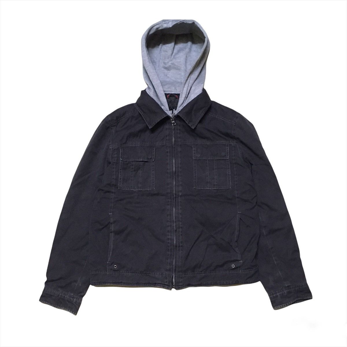Japanese Brand Japanese Brand Hoodie Zipper Jacket Size US M / EU 48-50 / 2 - 1 Thumbnail