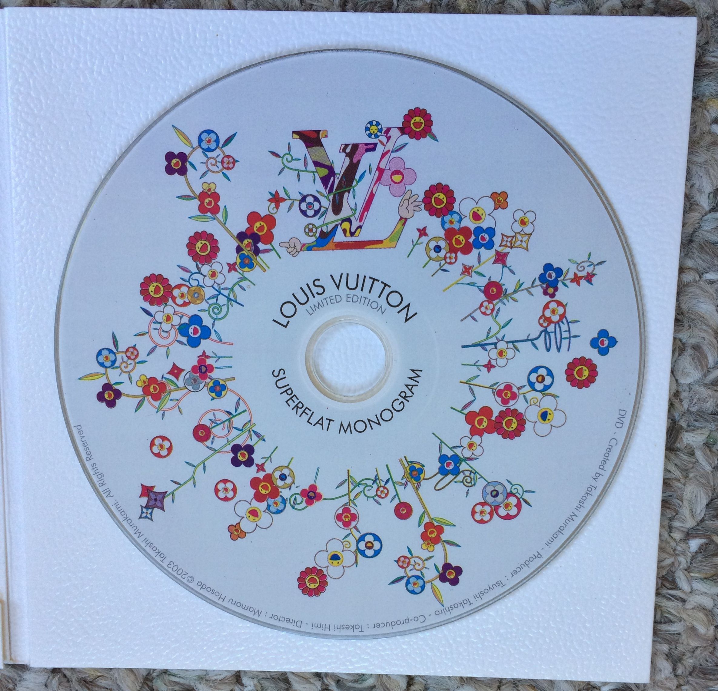 Louis Vuitton × Takashi Murakami S/S 2003 Louis Vuitton x Murakami Superflat Monogram DVD Size ONE SIZE - 4 Thumbnail