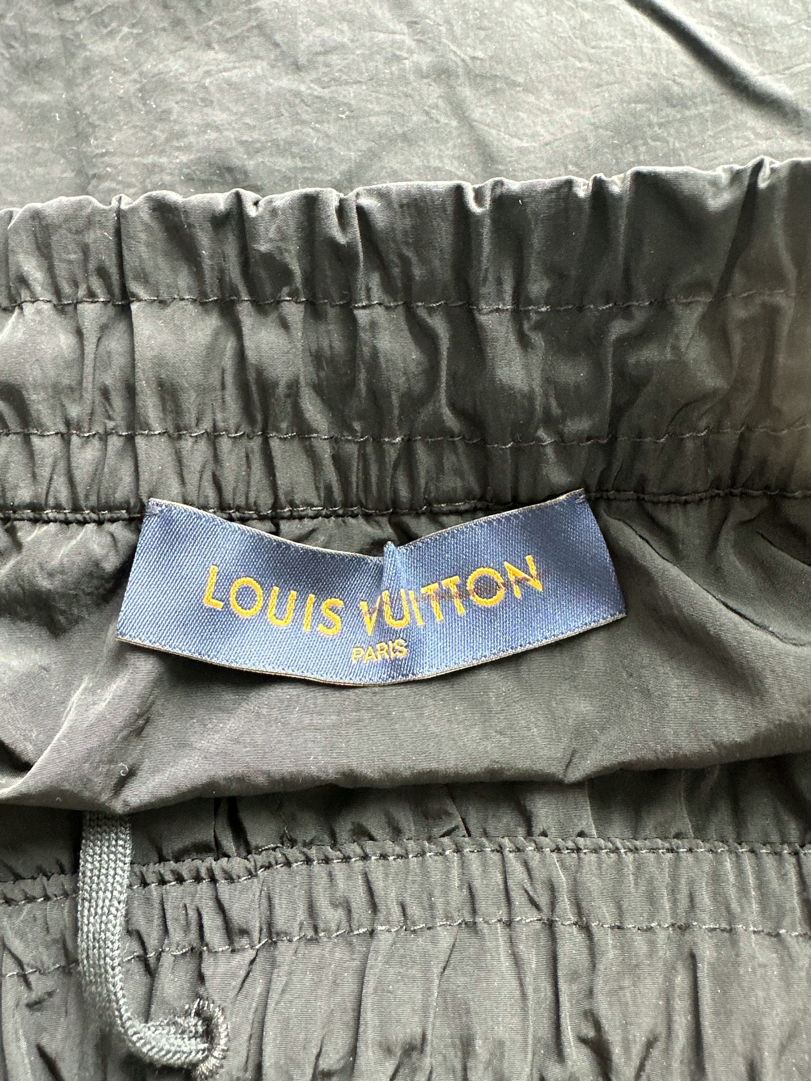 Louis Vuitton Louis Vuitton Black 2054 Athletic Shorts Size US 36 / EU 52 - 3 Thumbnail