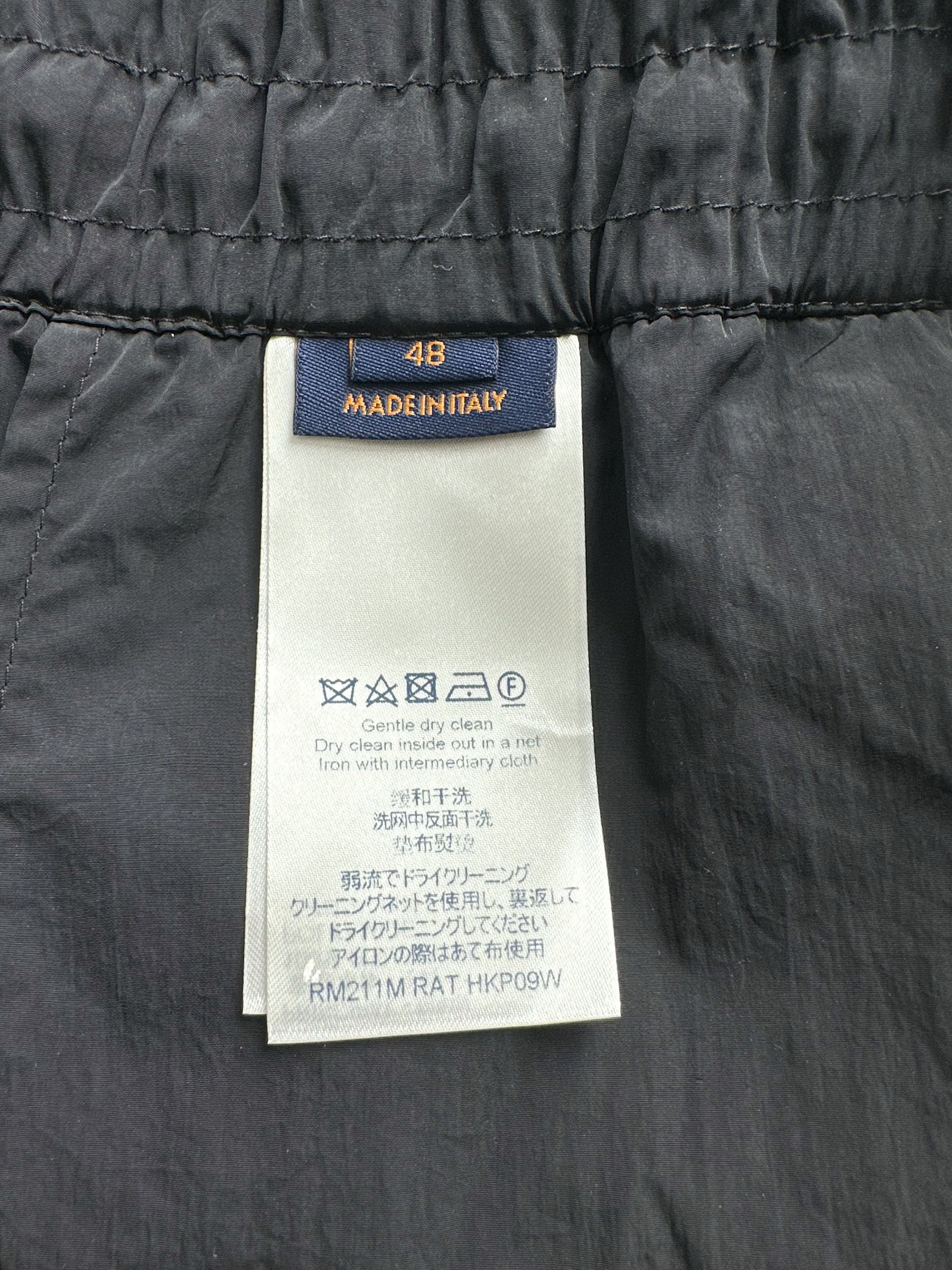 Louis Vuitton Louis Vuitton Black 2054 Athletic Shorts Size US 36 / EU 52 - 4 Thumbnail