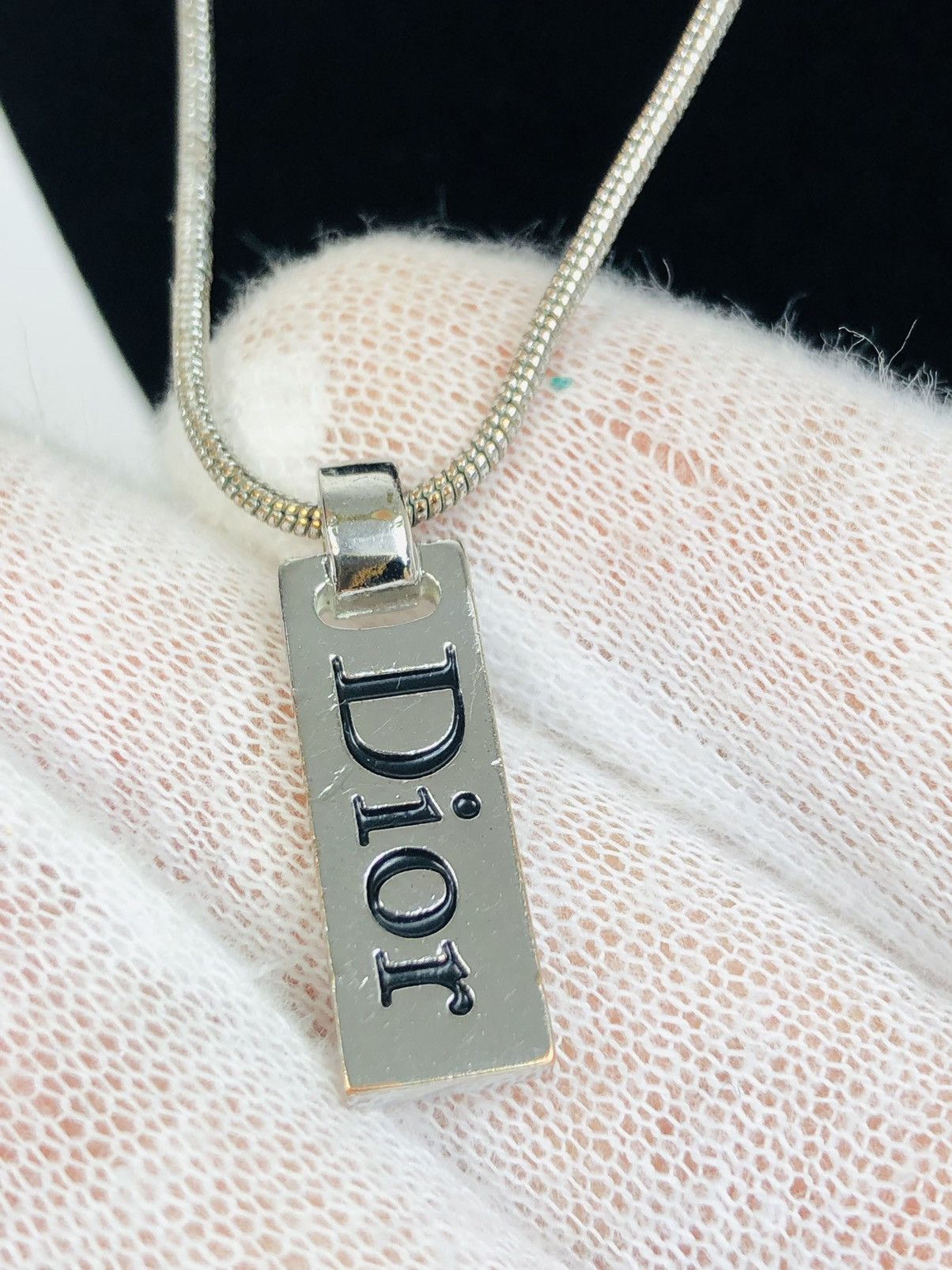 Dior Dior logo necklace Size ONE SIZE - 2 Thumbnail