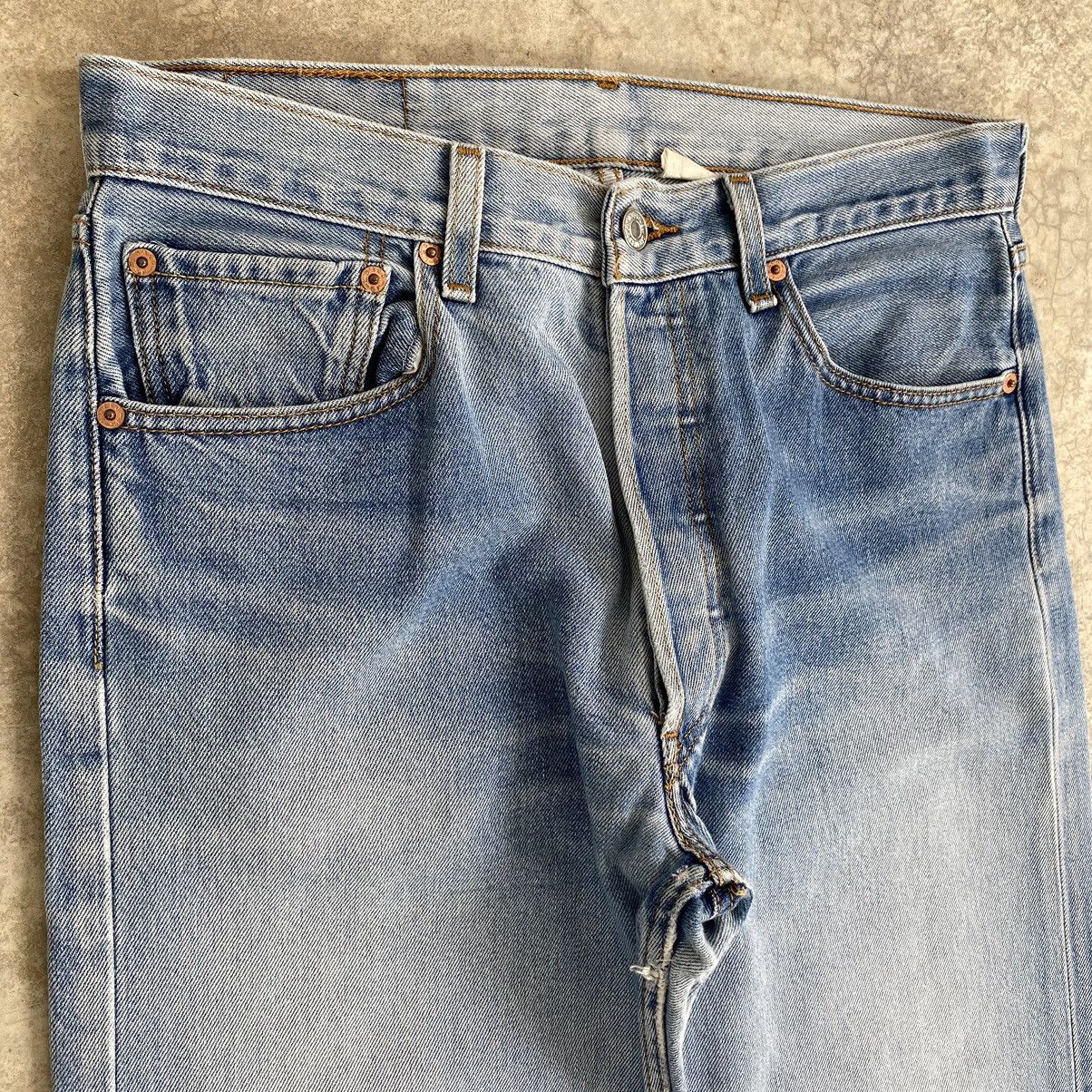Levi's × Vintage Size 32x30.5 Vintage Levis 501 Faded Distressed Denim Size US 32 / EU 48 - 6 Thumbnail