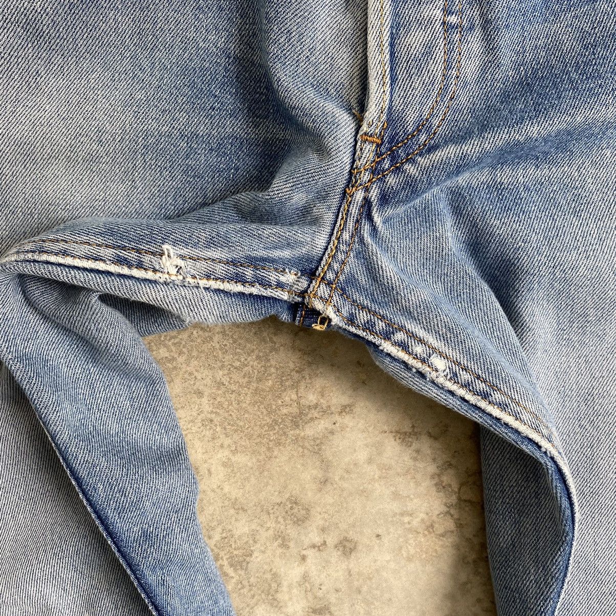 Levi's × Vintage Size 32x30.5 Vintage Levis 501 Faded Distressed Denim Size US 32 / EU 48 - 10 Thumbnail