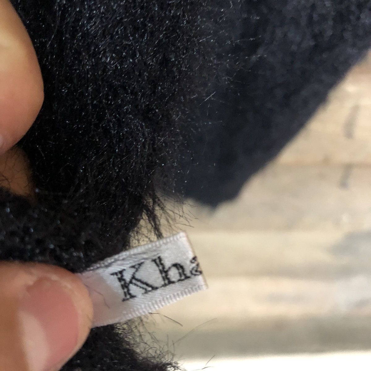 Homespun Knitwear × Japanese Brand Khalita Black Mohair fur Shag Shaggy Knitwear #c1074 Size M / US 6-8 / IT 42-44 - 12 Thumbnail
