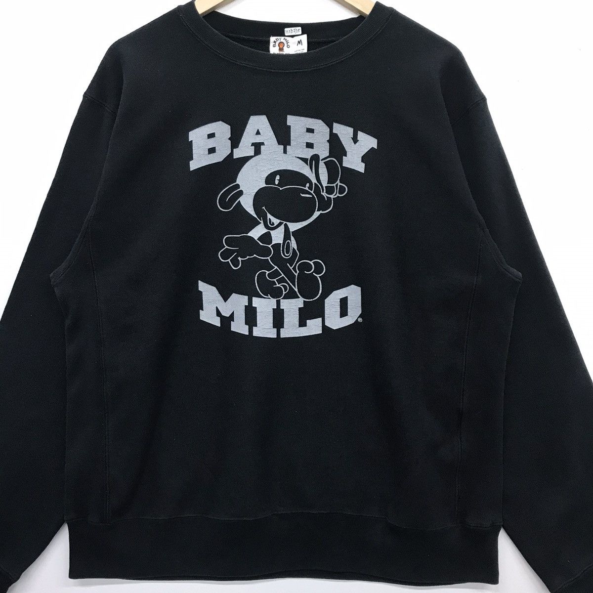 Bape Rare!! Baby Milo Sweatshirt nice design Size US M / EU 48-50 / 2 - 2 Thumbnail