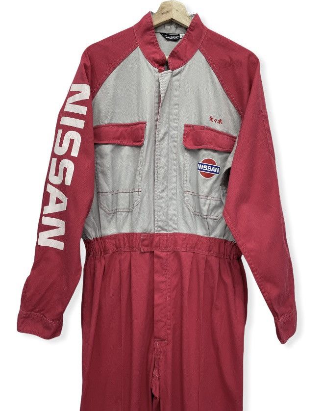 Nissan VERY RARE🔥NISMO🔥90’s NISSAN Coverall Jumpsuit Size US 34 / EU 50 - 4 Thumbnail