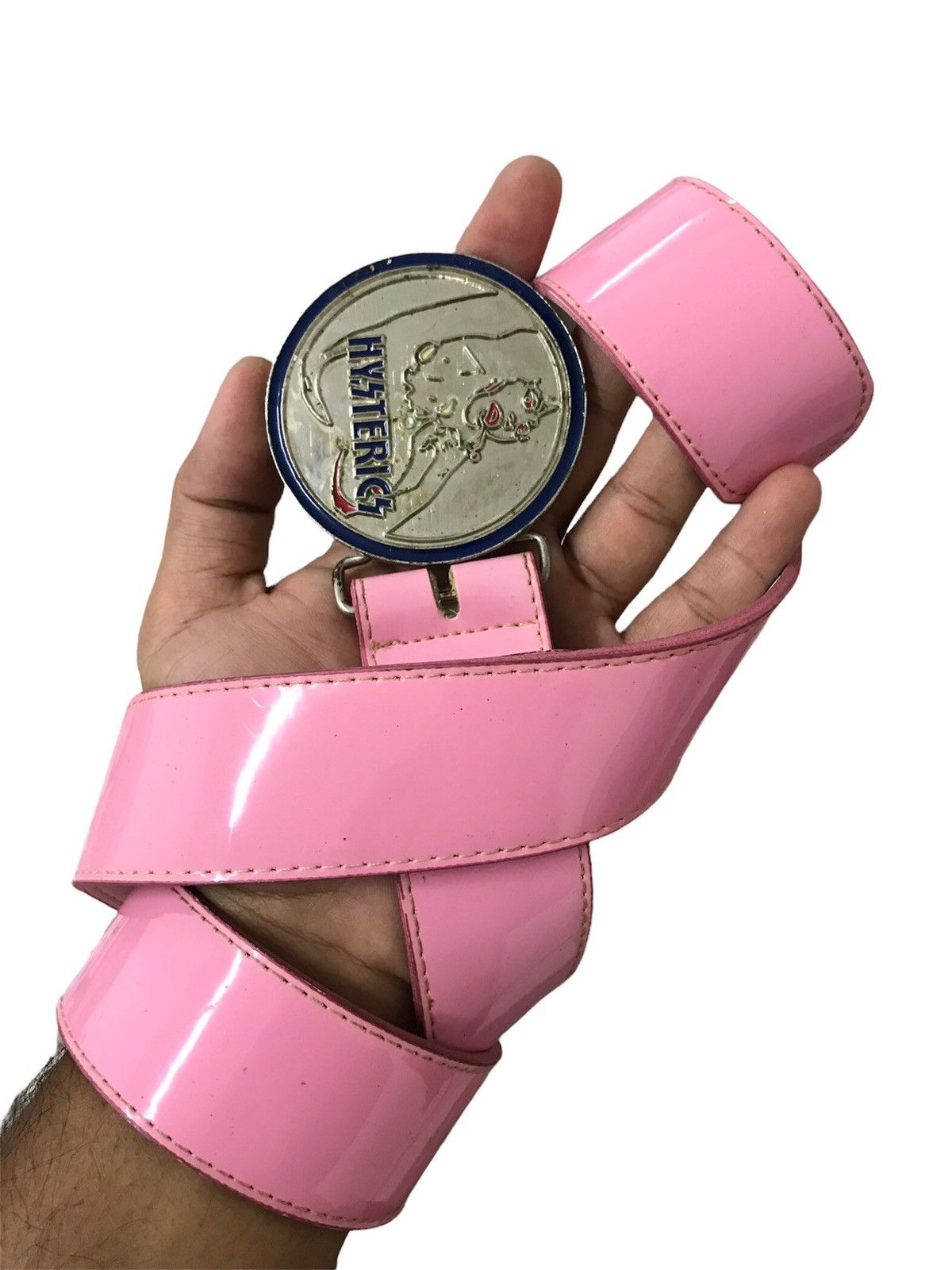 Hysteric Glamour Steal❗️Vintage Hysteric Glamour Naked Girl Belt Size 33-38 Size ONE SIZE - 4 Thumbnail