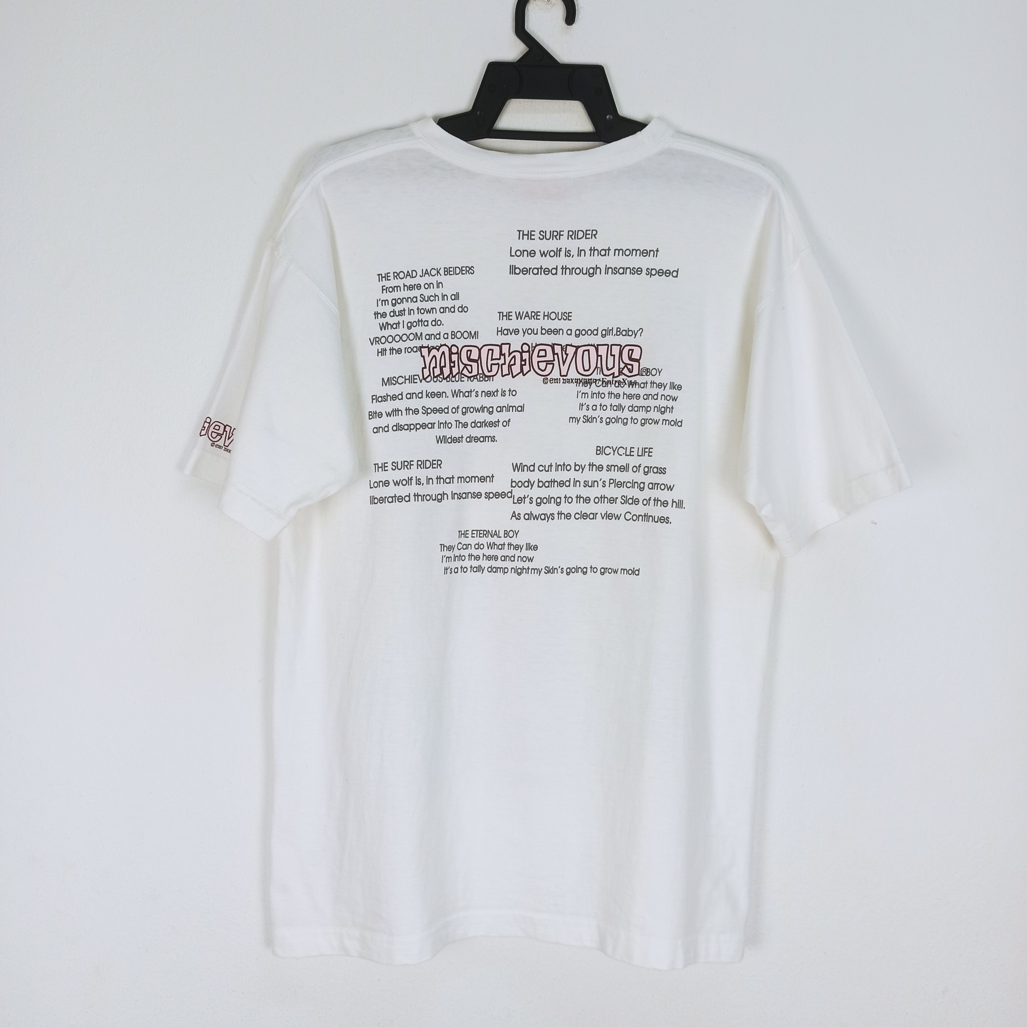 Seditionaries VINTAGE 00s MISCHIEVOUS SKUNK EMI NAXAYAMA VERY RARE Size US L / EU 52-54 / 3 - 4 Thumbnail