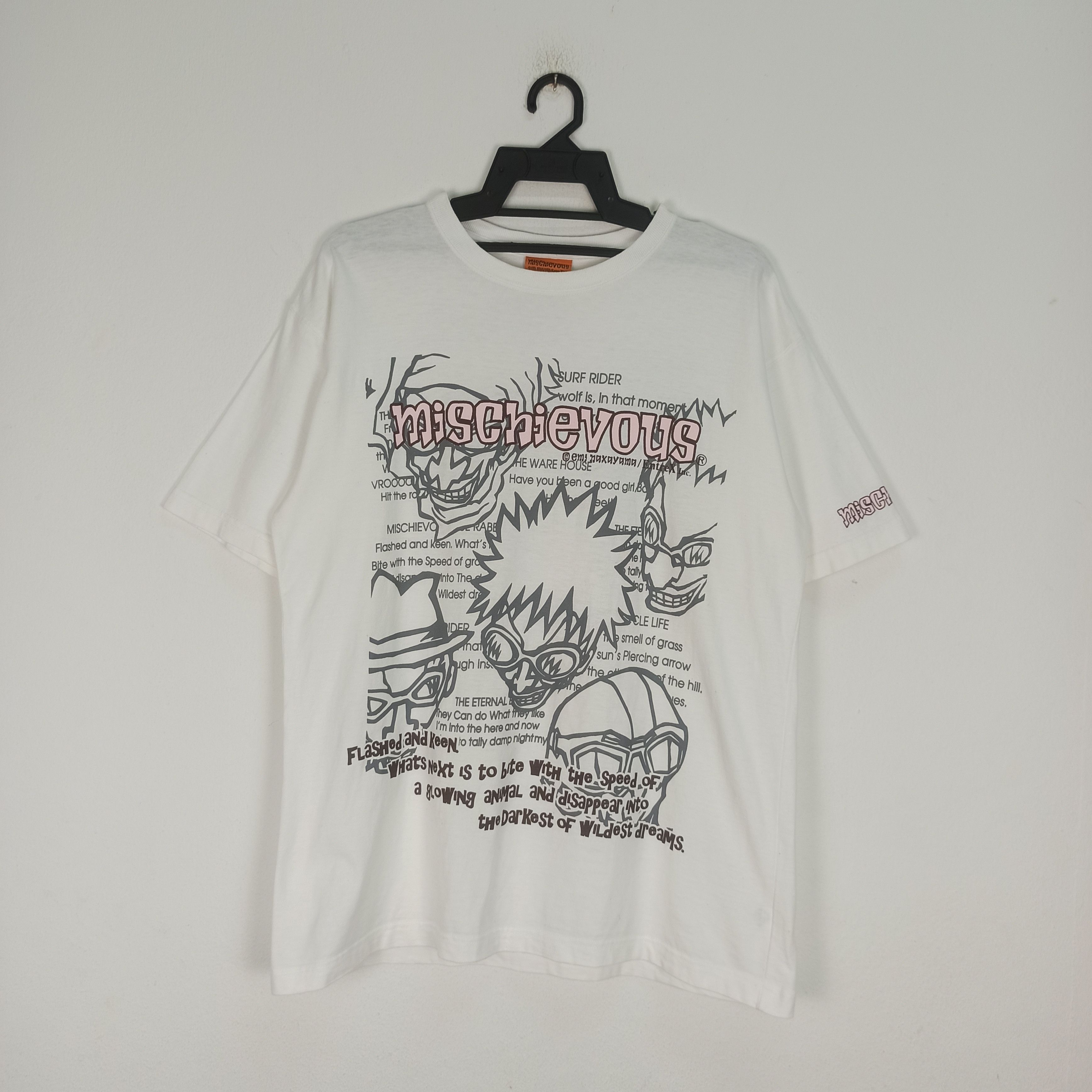 Seditionaries VINTAGE 00s MISCHIEVOUS SKUNK EMI NAXAYAMA VERY RARE Size US L / EU 52-54 / 3 - 1 Thumbnail