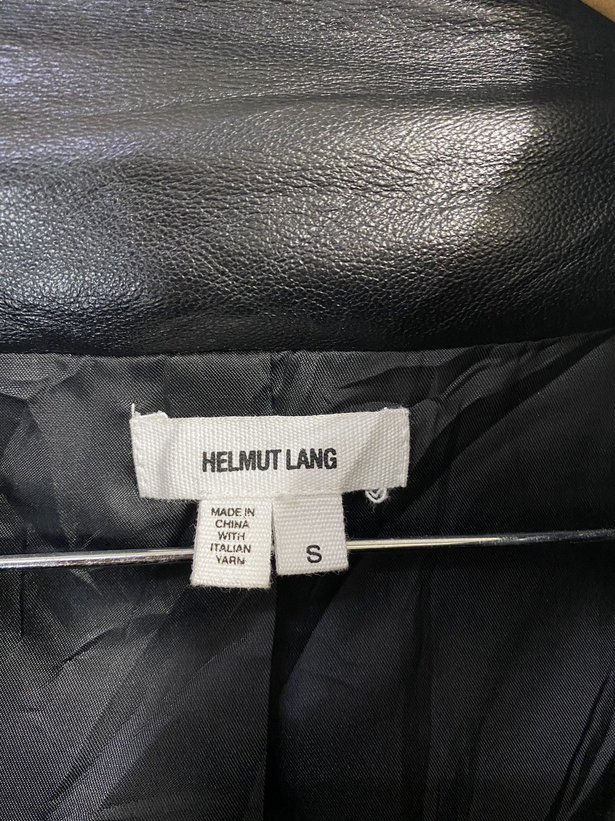 Helmut Lang Helmut lang hybrid Leather Jacket Rare Design Size US S / EU 44-46 / 1 - 3 Thumbnail