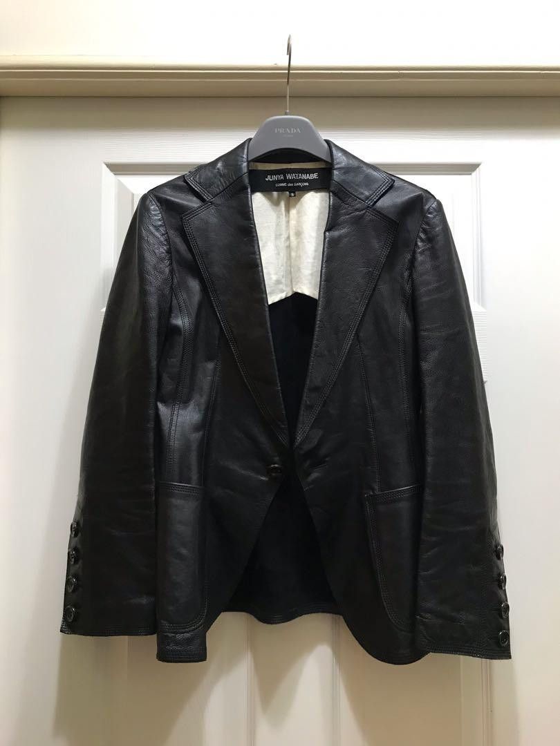 Junya Watanabe Junya Watanabe Comme des Garcons leather blazer Size 36R - 3 Thumbnail