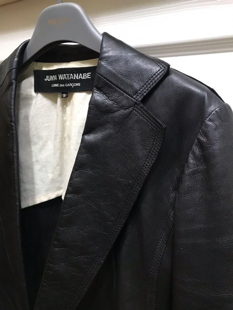 Junya Watanabe Junya Watanabe Comme des Garcons leather blazer Size 36R - 4 Thumbnail