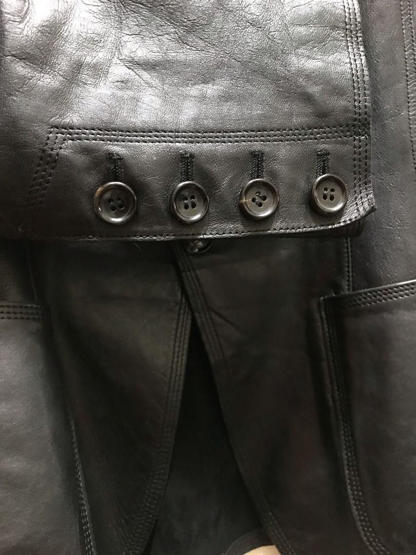 Junya Watanabe Junya Watanabe Comme des Garcons leather blazer Size 36R - 6 Thumbnail
