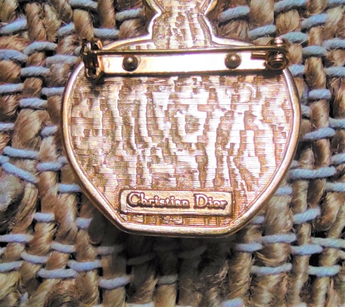 Dior Christian Dior Hypnotic Poison Perfume Pin Jewelry Brooch Size ONE SIZE - 3 Thumbnail