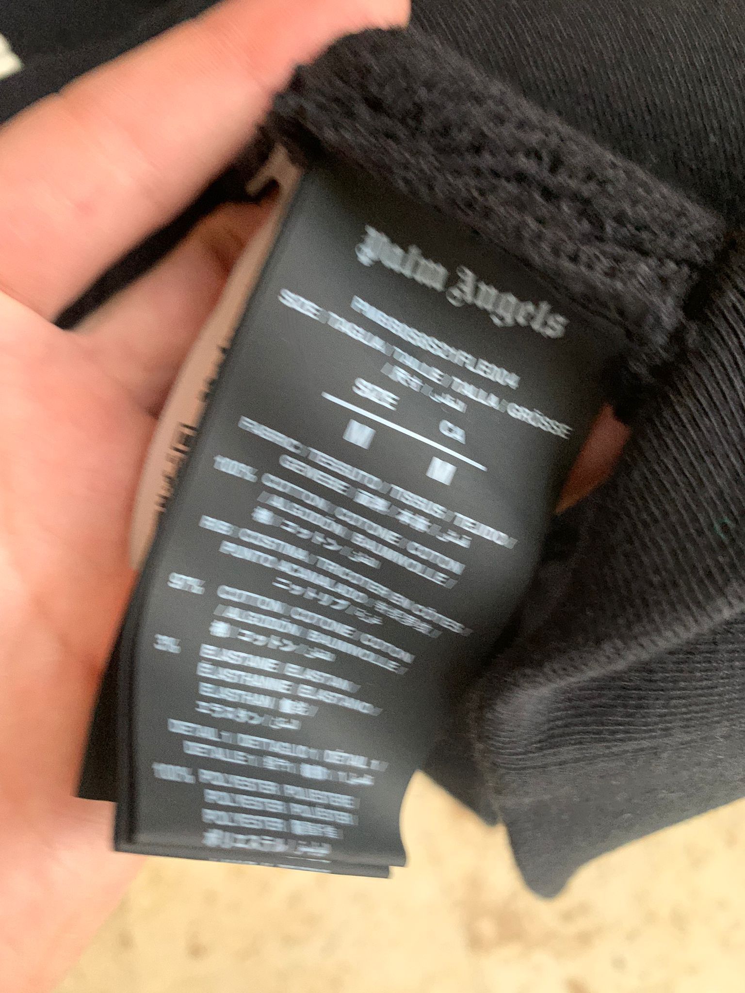 Palm Angels o1rshd1 Logo Hoodie in Black Size US M / EU 48-50 / 2 - 8 Thumbnail