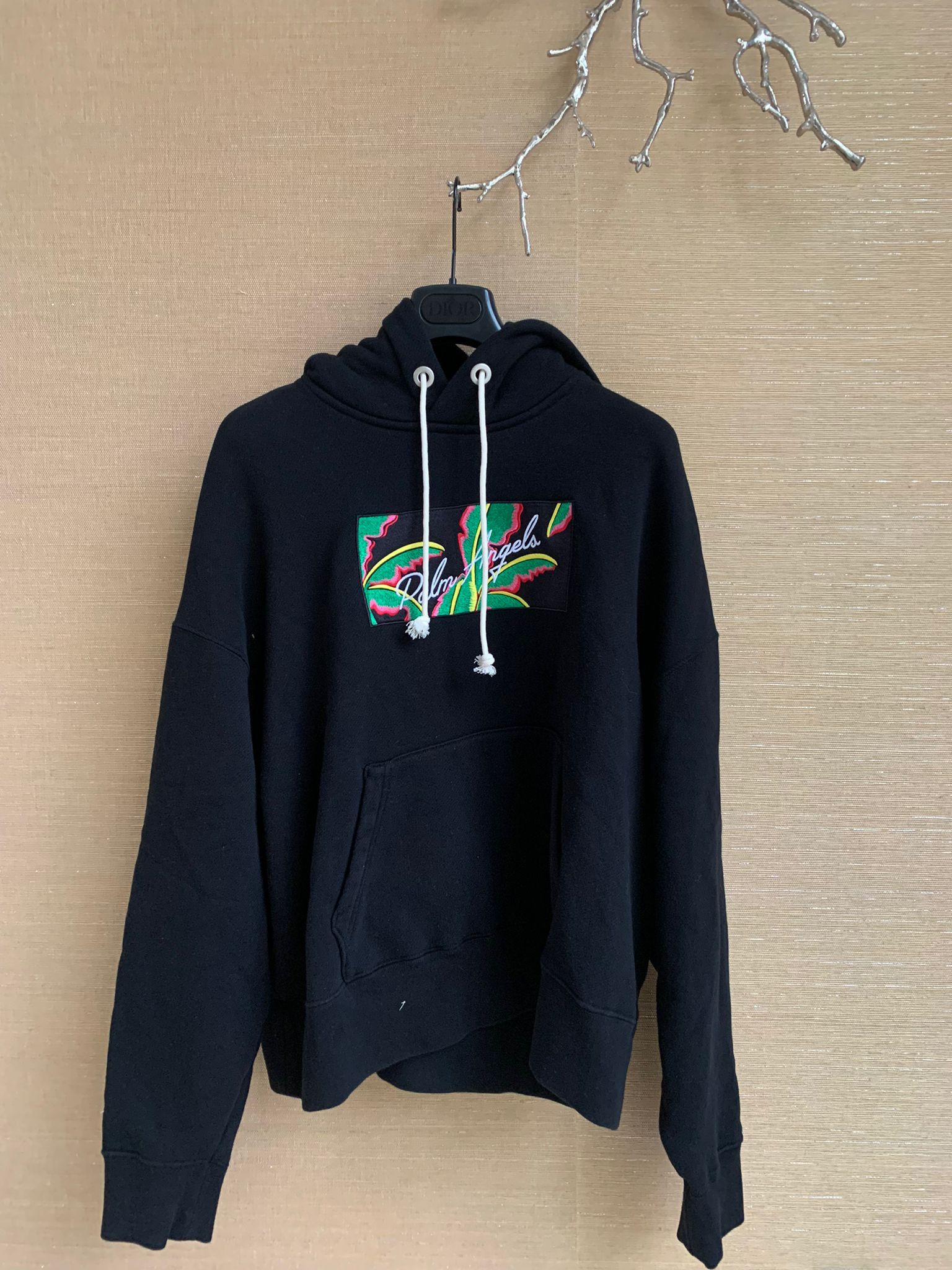 Palm Angels o1rshd1 Logo Hoodie in Black Size US M / EU 48-50 / 2 - 3 Thumbnail