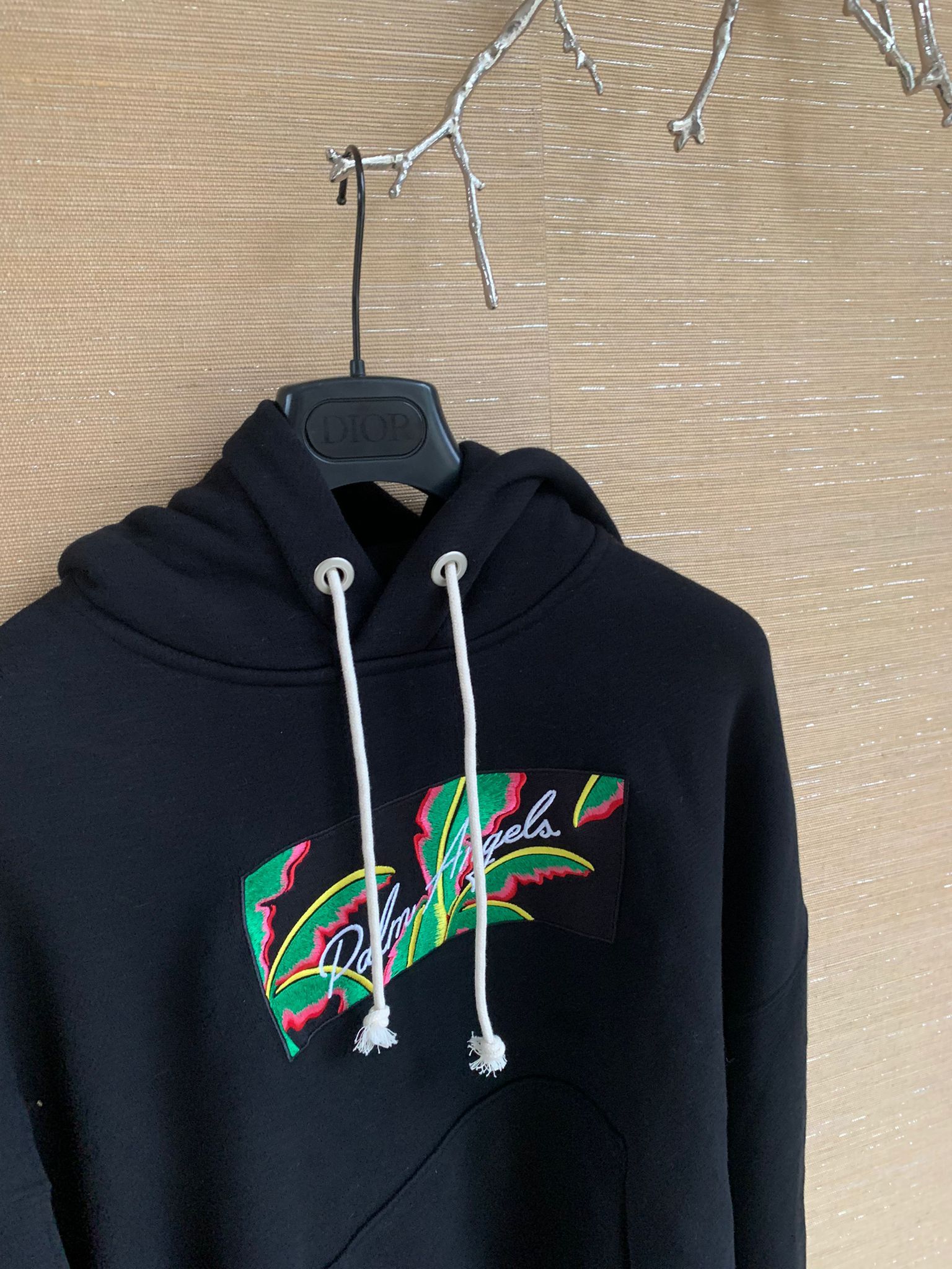 Palm Angels o1rshd1 Logo Hoodie in Black Size US M / EU 48-50 / 2 - 4 Thumbnail