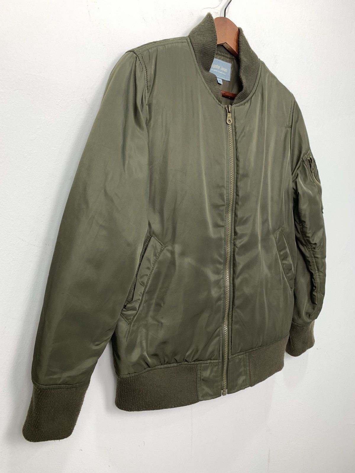 Goretex AGATE JEAN Vintage Nylon Army Tactical Bomber Puffer Jacket Size US M / EU 48-50 / 2 - 6 Thumbnail
