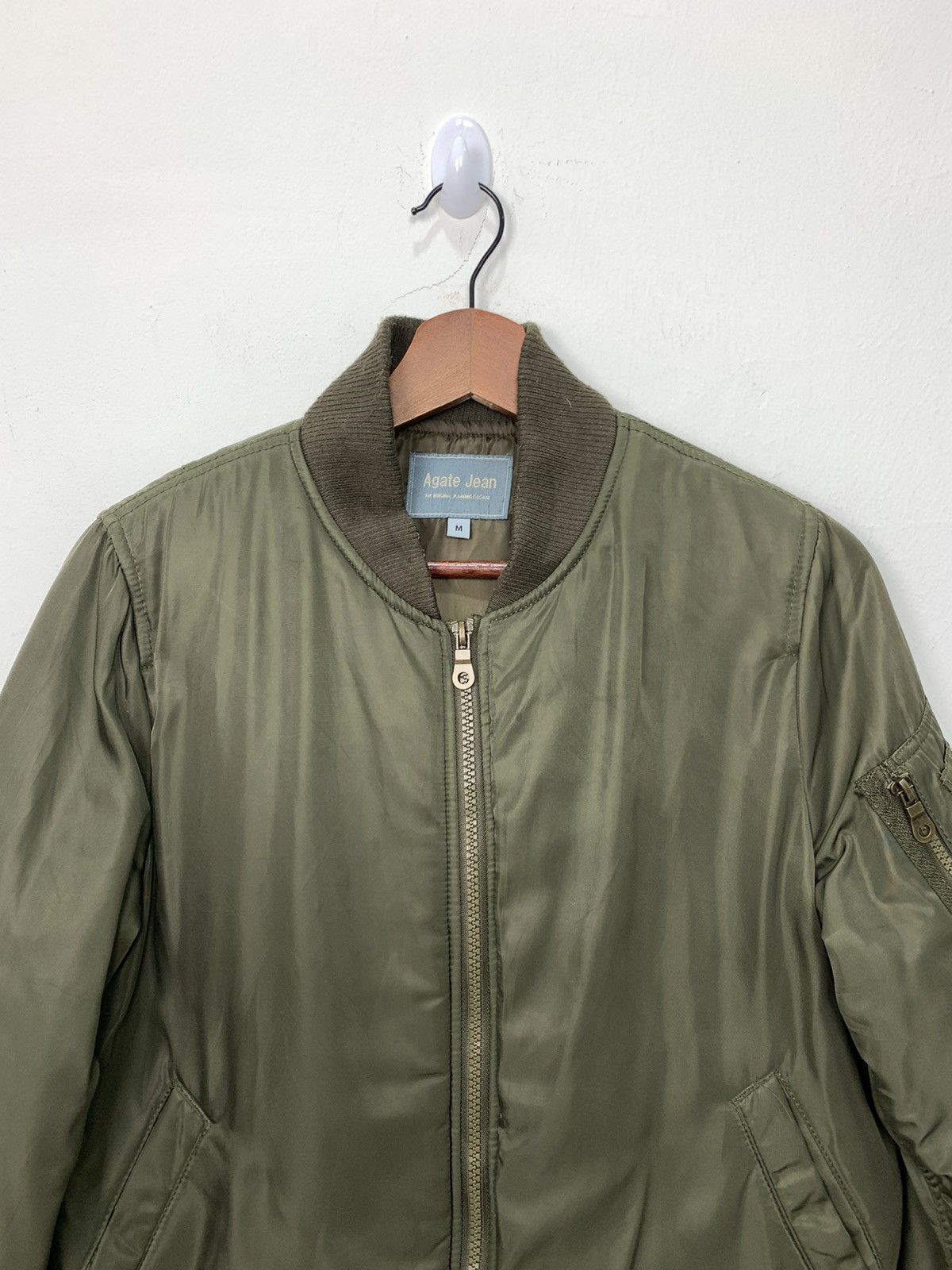 Goretex AGATE JEAN Vintage Nylon Army Tactical Bomber Puffer Jacket Size US M / EU 48-50 / 2 - 4 Thumbnail