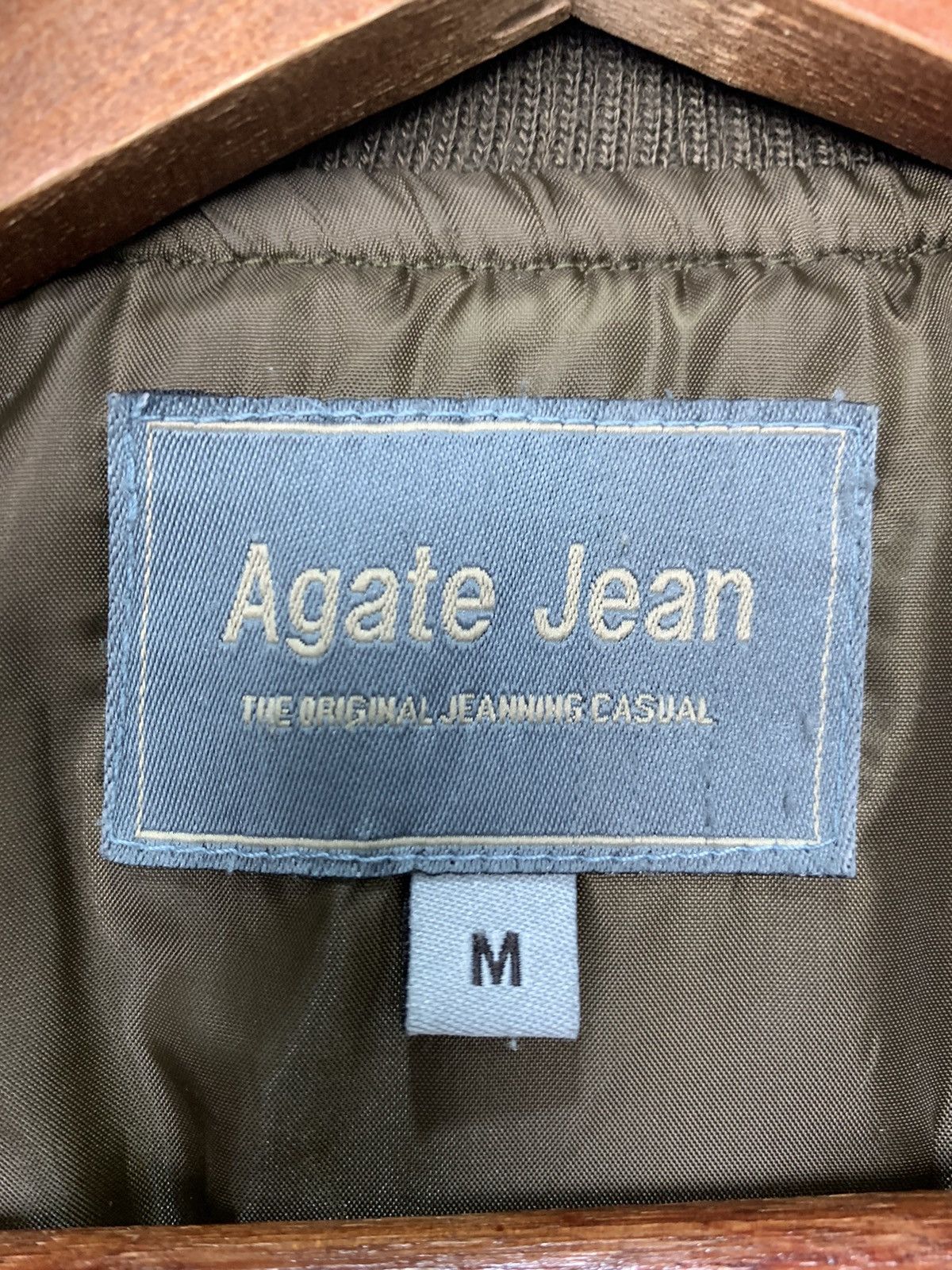 Goretex AGATE JEAN Vintage Nylon Army Tactical Bomber Puffer Jacket Size US M / EU 48-50 / 2 - 18 Thumbnail