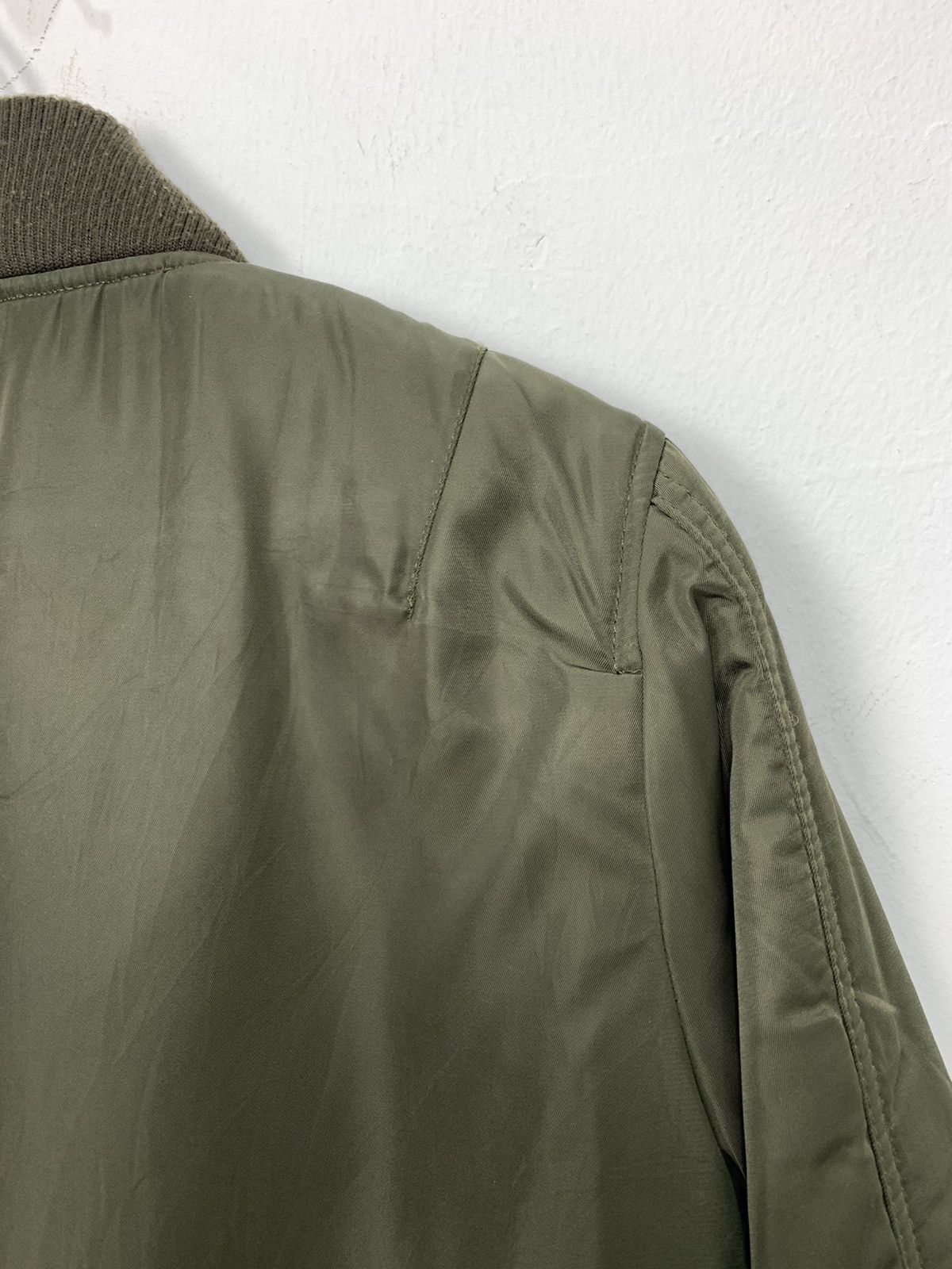 Goretex AGATE JEAN Vintage Nylon Army Tactical Bomber Puffer Jacket Size US M / EU 48-50 / 2 - 14 Thumbnail