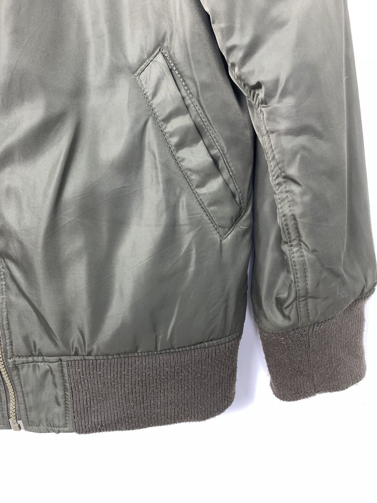 Goretex AGATE JEAN Vintage Nylon Army Tactical Bomber Puffer Jacket Size US M / EU 48-50 / 2 - 11 Thumbnail