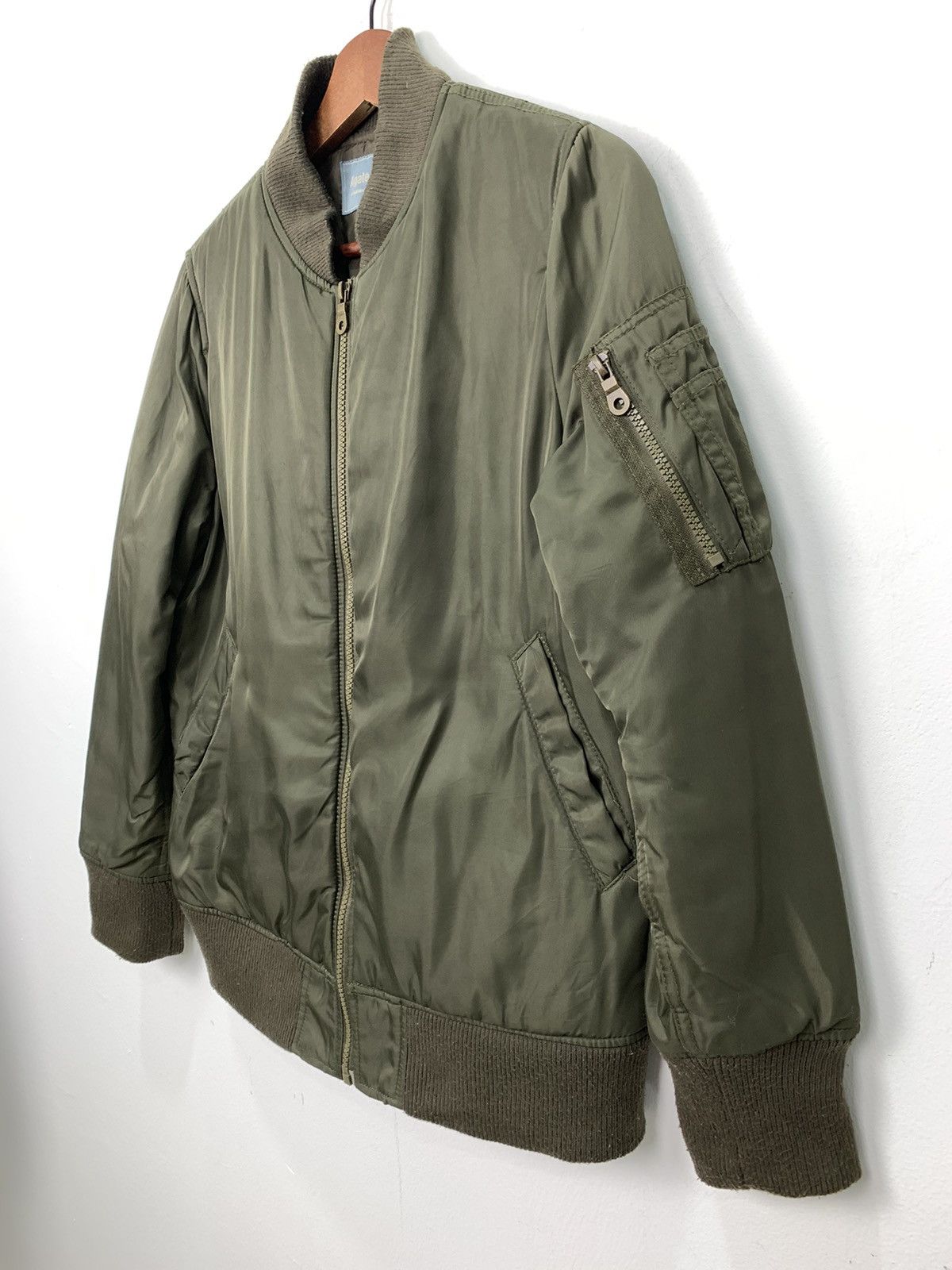 Goretex AGATE JEAN Vintage Nylon Army Tactical Bomber Puffer Jacket Size US M / EU 48-50 / 2 - 7 Thumbnail