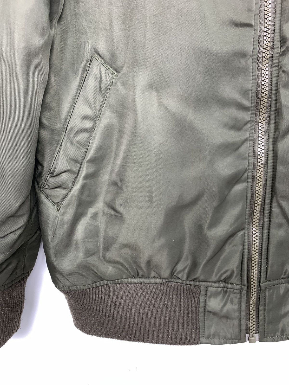 Goretex AGATE JEAN Vintage Nylon Army Tactical Bomber Puffer Jacket Size US M / EU 48-50 / 2 - 10 Thumbnail