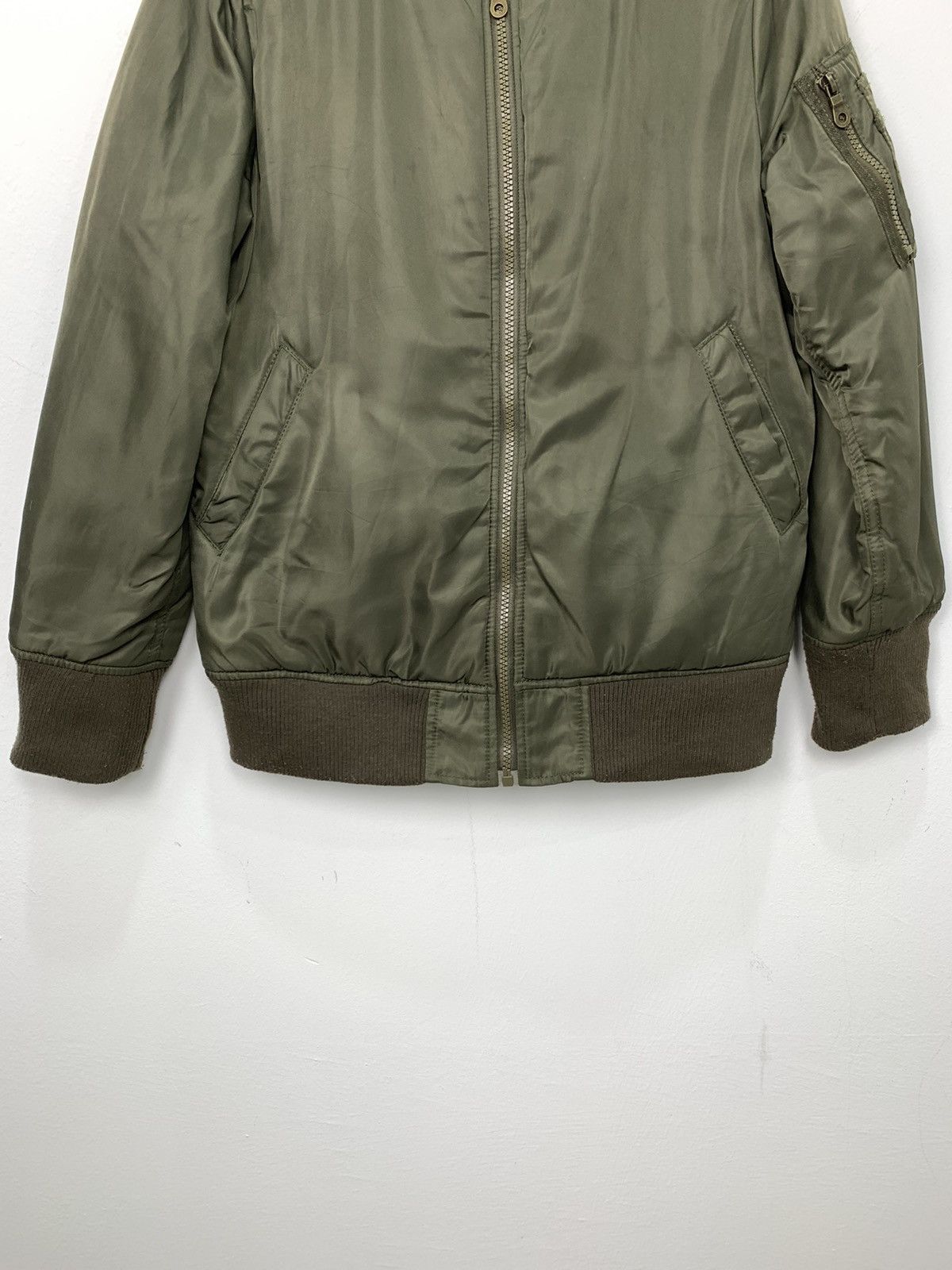 Goretex AGATE JEAN Vintage Nylon Army Tactical Bomber Puffer Jacket Size US M / EU 48-50 / 2 - 5 Thumbnail