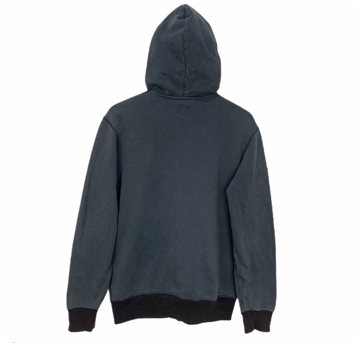 Adidas Vintag ADIDAS Stripe Blue Grey Zipper Sweater Hoodie Jacket Size US M / EU 48-50 / 2 - 4 Thumbnail