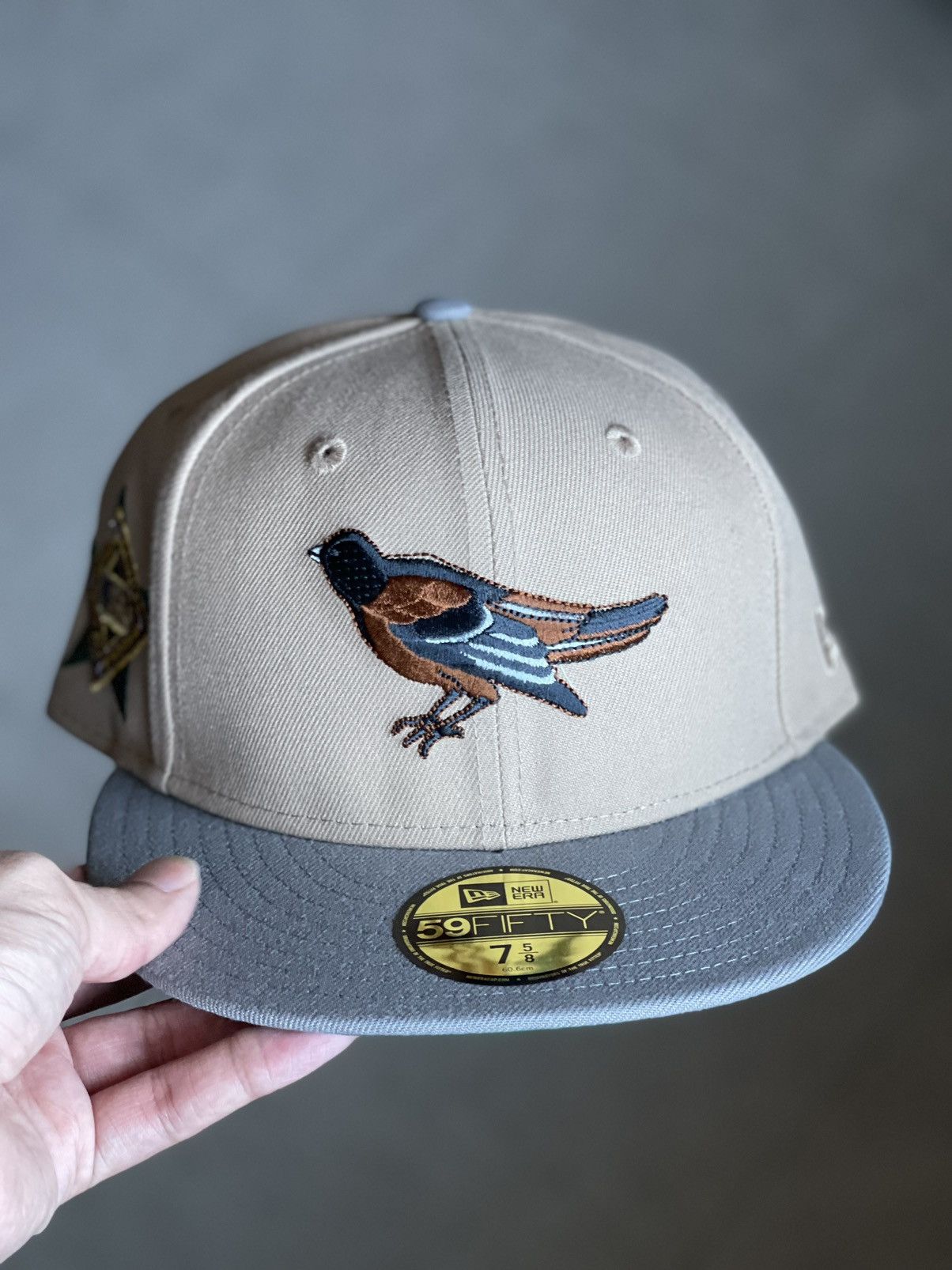 image of Mlb x Myfitteds Exclusive The Vile Village Baltimore Orioles 7 5/8, Men's