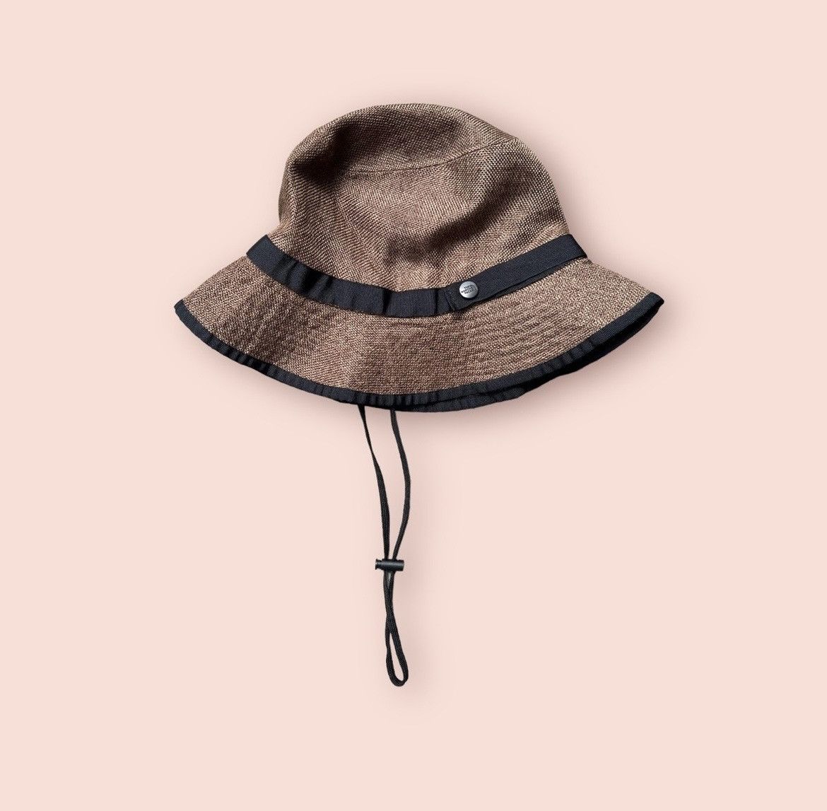 image of Outdoor Cap x Outdoor Life Tnf Mesh Outdoor Bucket Hat in Brown, Men's