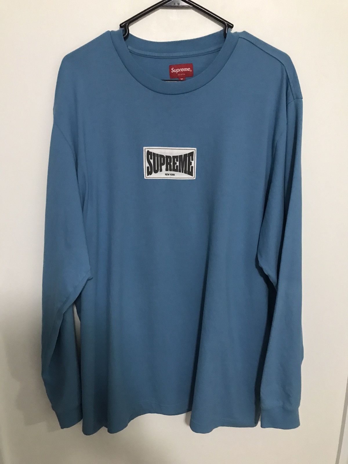 Supreme Supreme Everlast Woven Label Long Sleeve Tee | Grailed