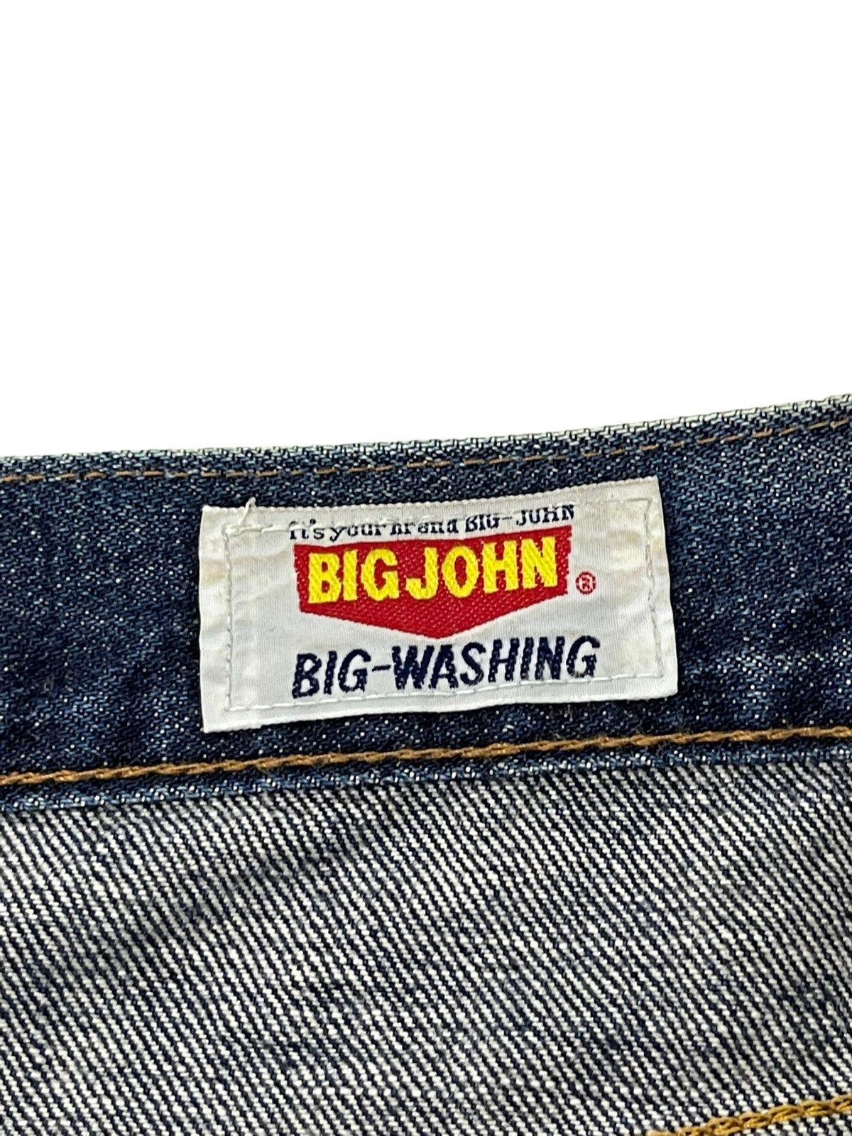 Japanese Brand Flare Jeans 90s Big John Japan Denim Boot Cut 4🟦1 Size US 32 / EU 48 - 11 Thumbnail