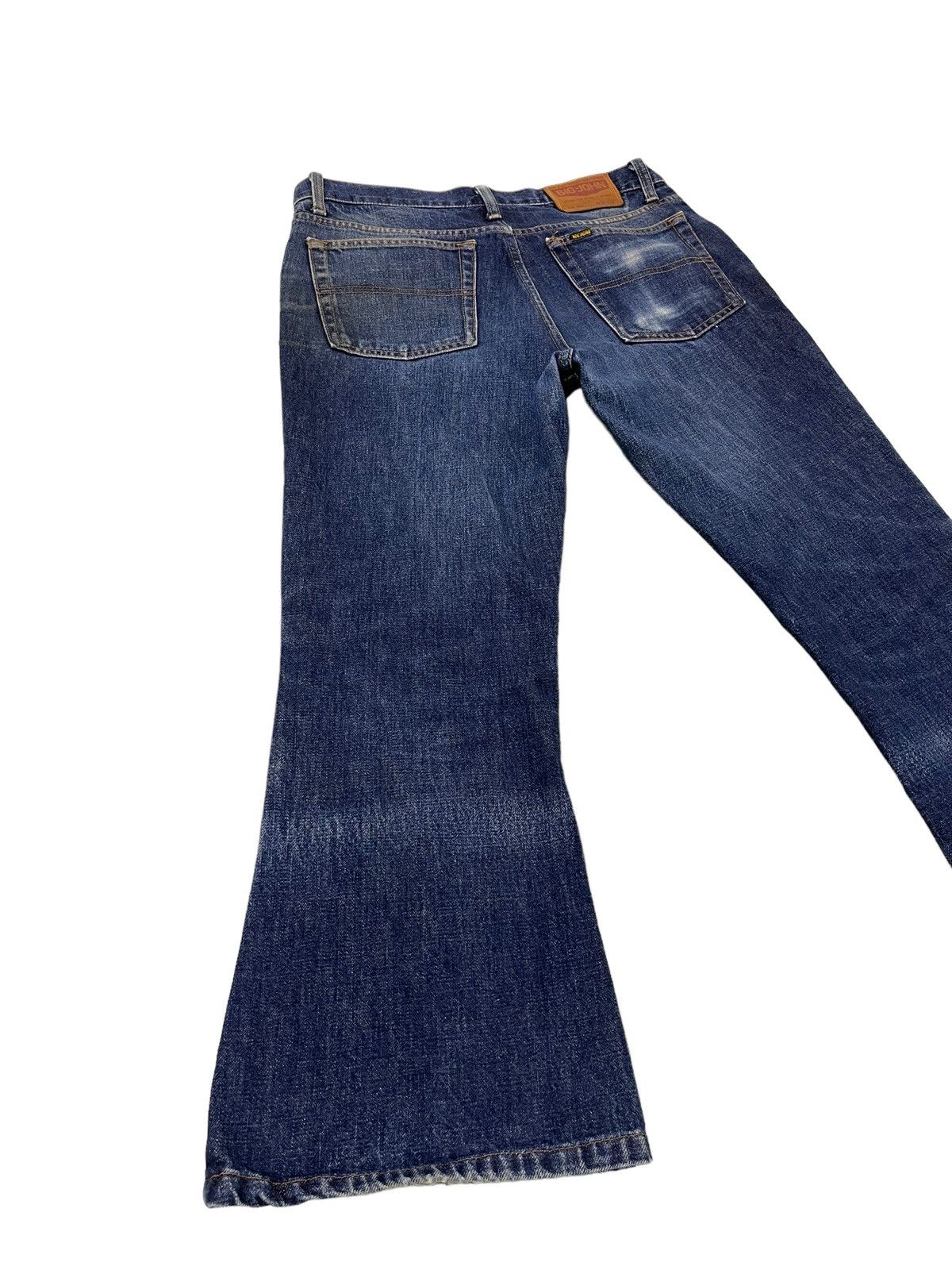 Japanese Brand Flare Jeans 90s Big John Japan Denim Boot Cut 4🟦1 Size US 32 / EU 48 - 13 Thumbnail