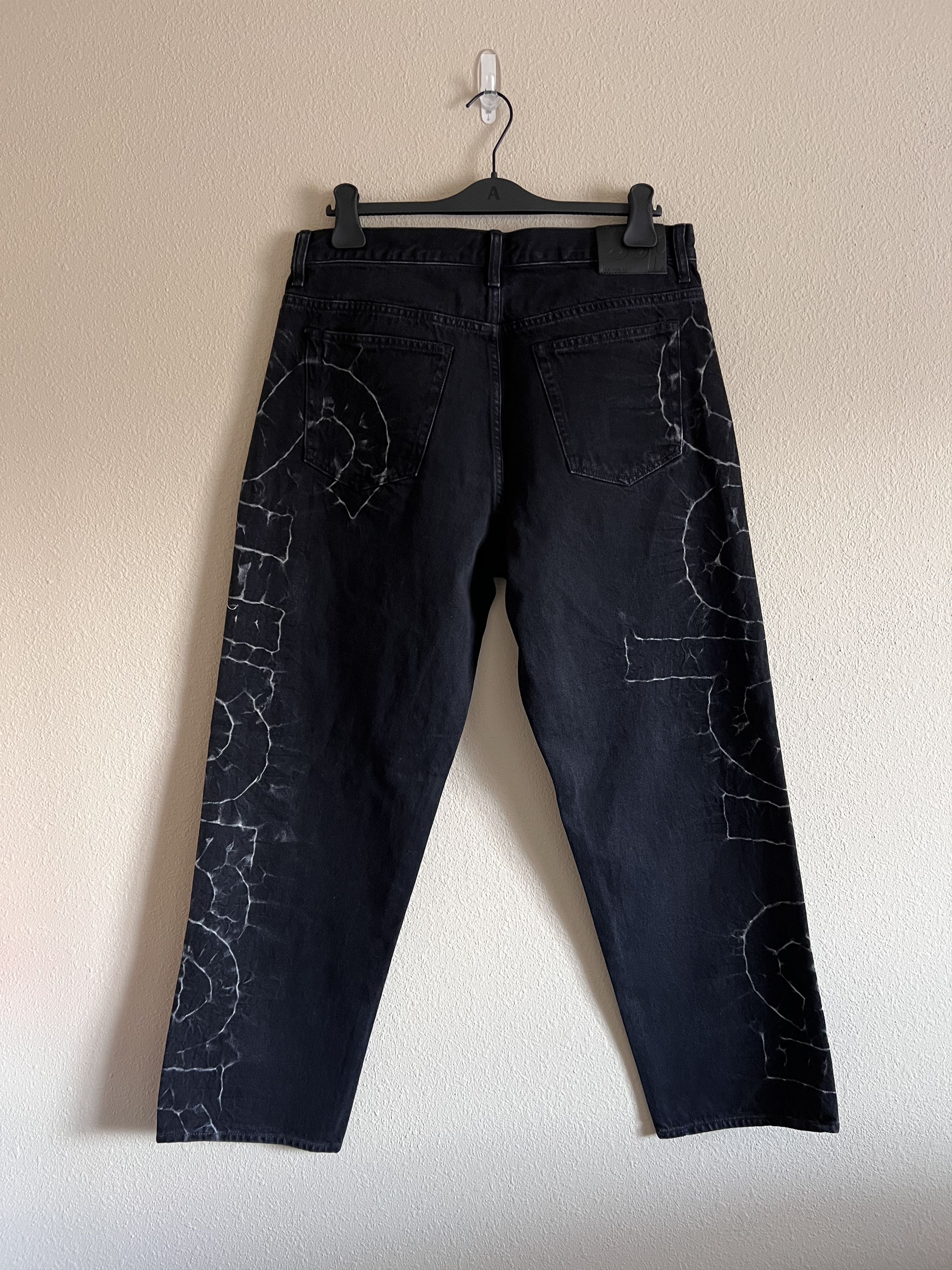 Supreme Supreme Shibori Loose Fit Denim Jeans in Black Size US 34 / EU 50 - 4 Thumbnail