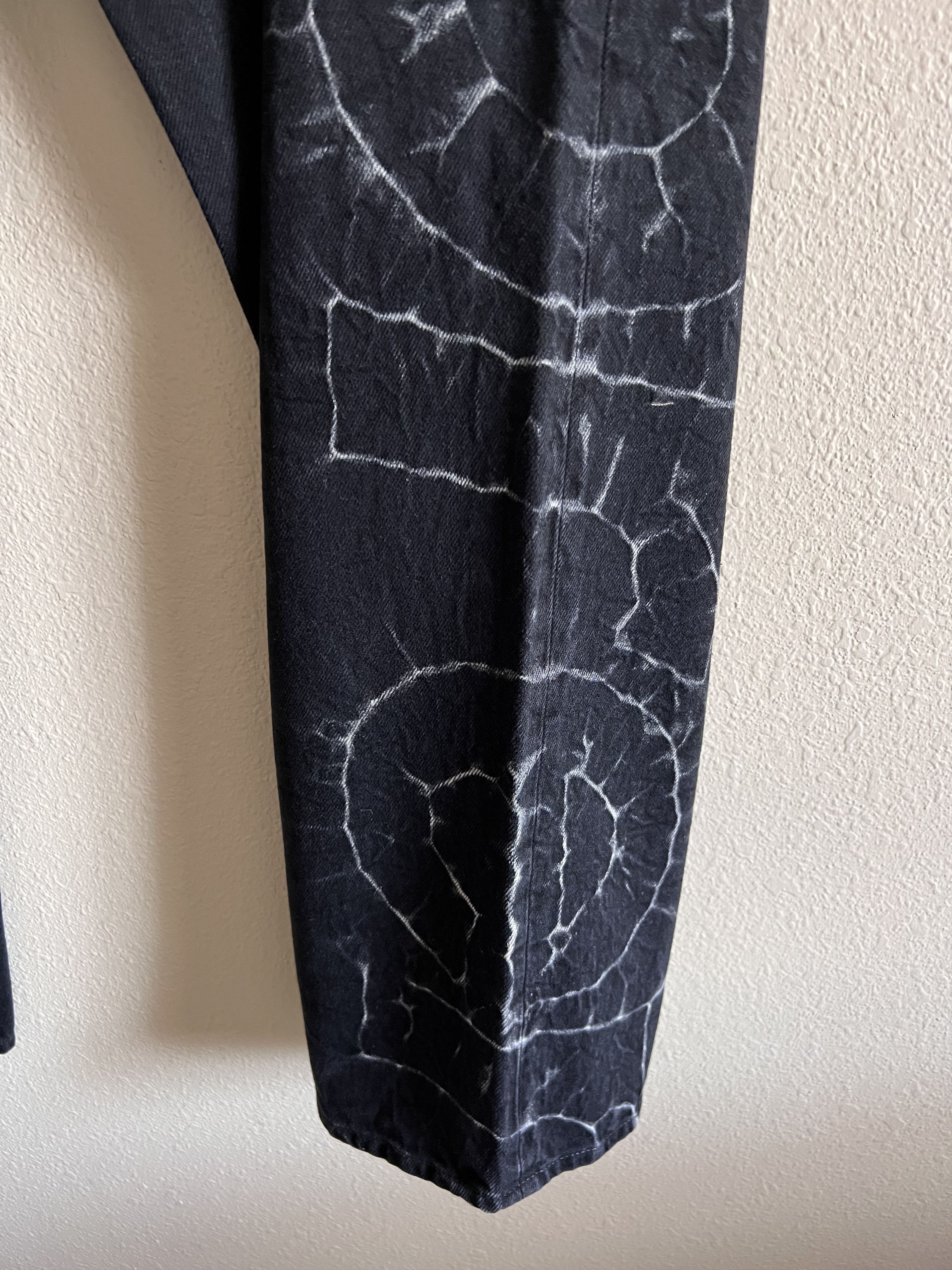 Supreme Supreme Shibori Loose Fit Denim Jeans in Black Size US 34 / EU 50 - 6 Thumbnail