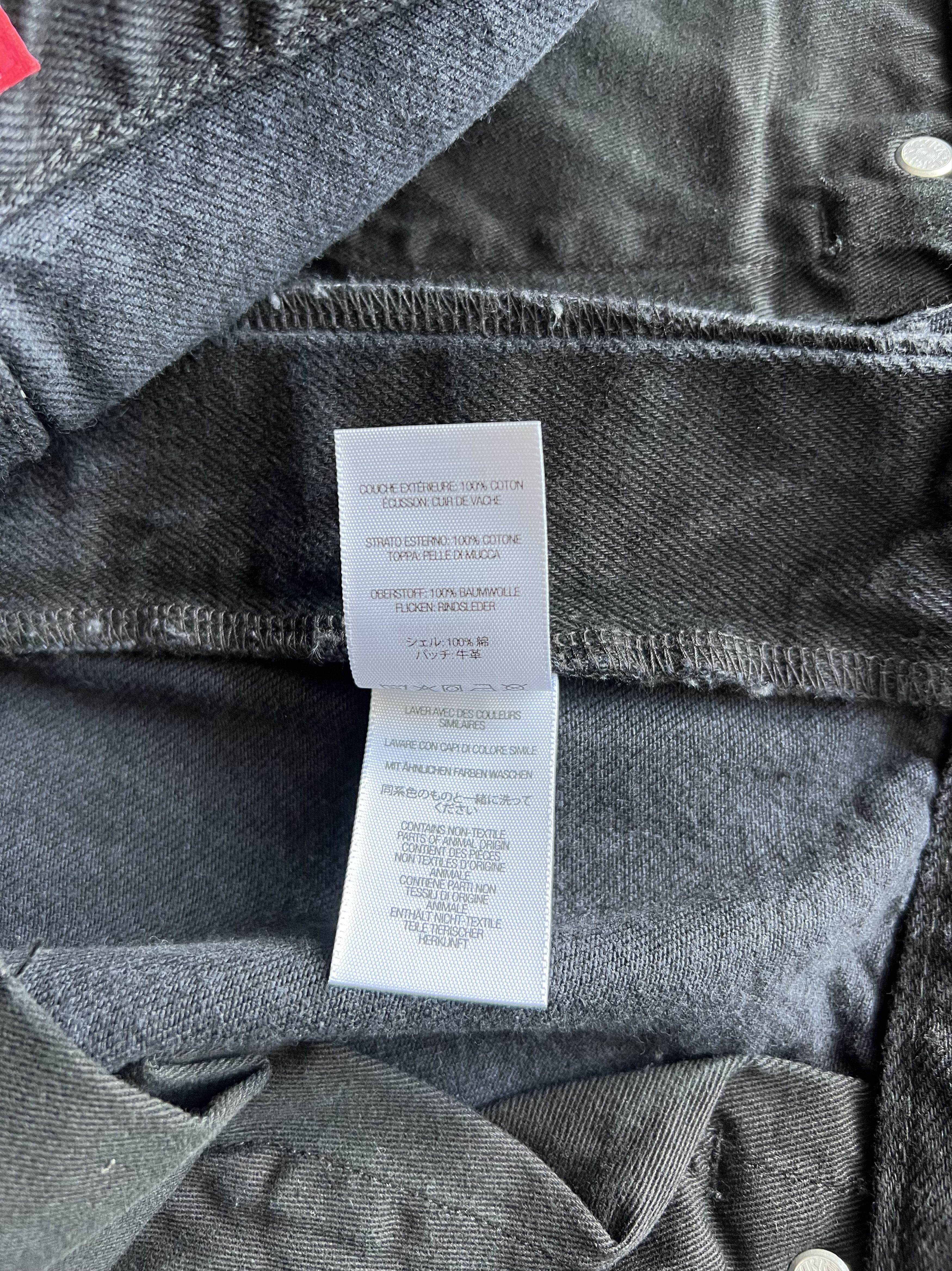 Supreme Supreme Shibori Loose Fit Denim Jeans in Black Size US 34 / EU 50 - 9 Thumbnail