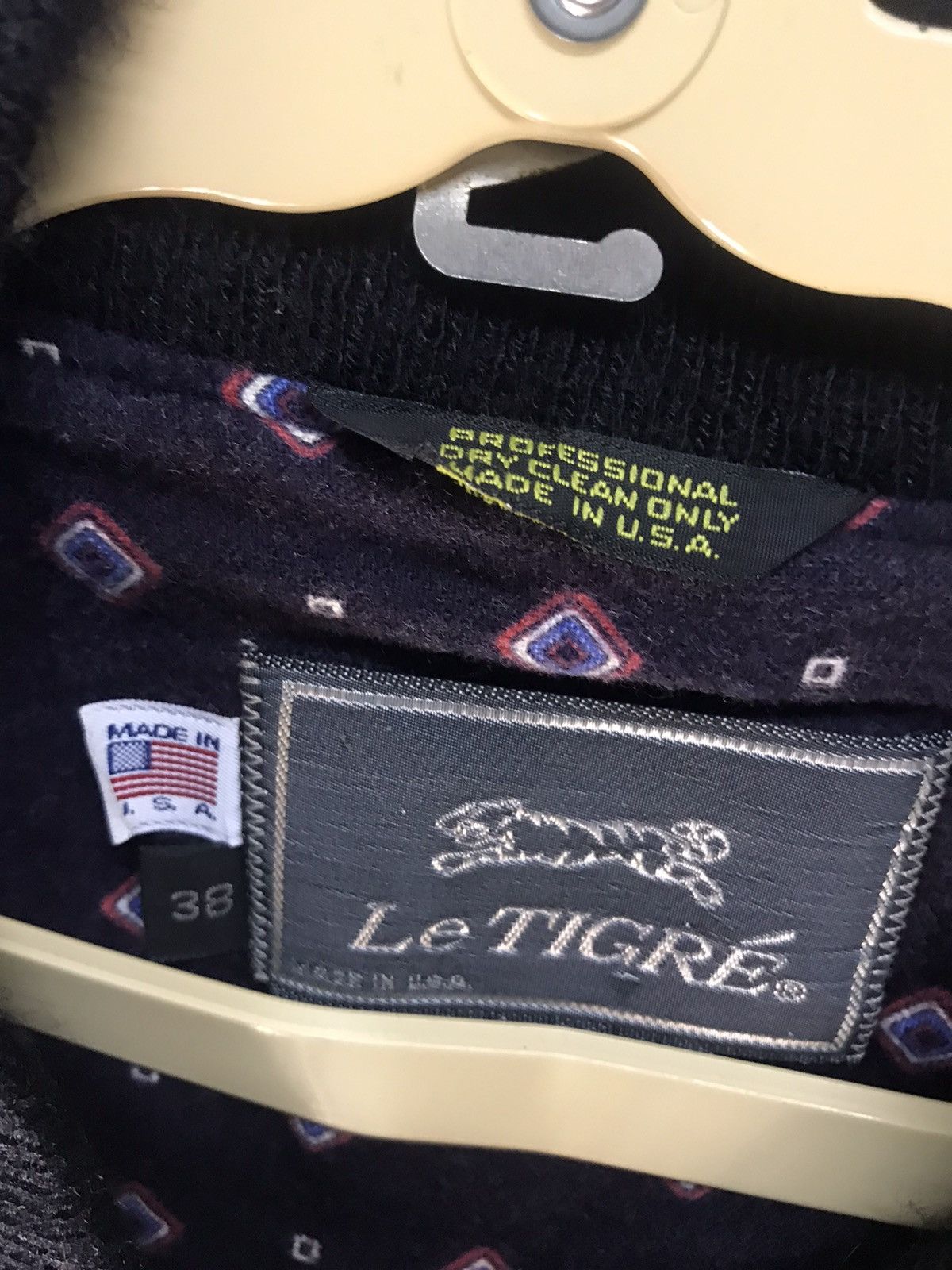 Le TIGRE × Vintage Le Tigre wool bombers jacket Size US S / EU 44-46 / 1 - 3 Thumbnail
