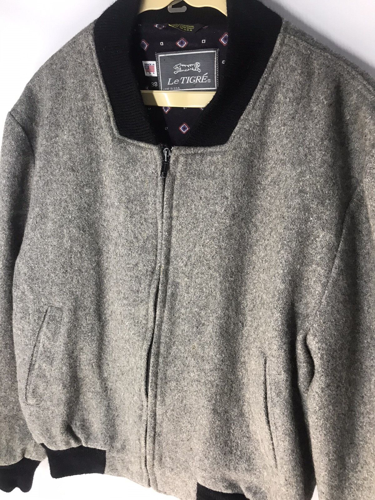 Le TIGRE × Vintage Le Tigre wool bombers jacket Size US S / EU 44-46 / 1 - 5 Thumbnail