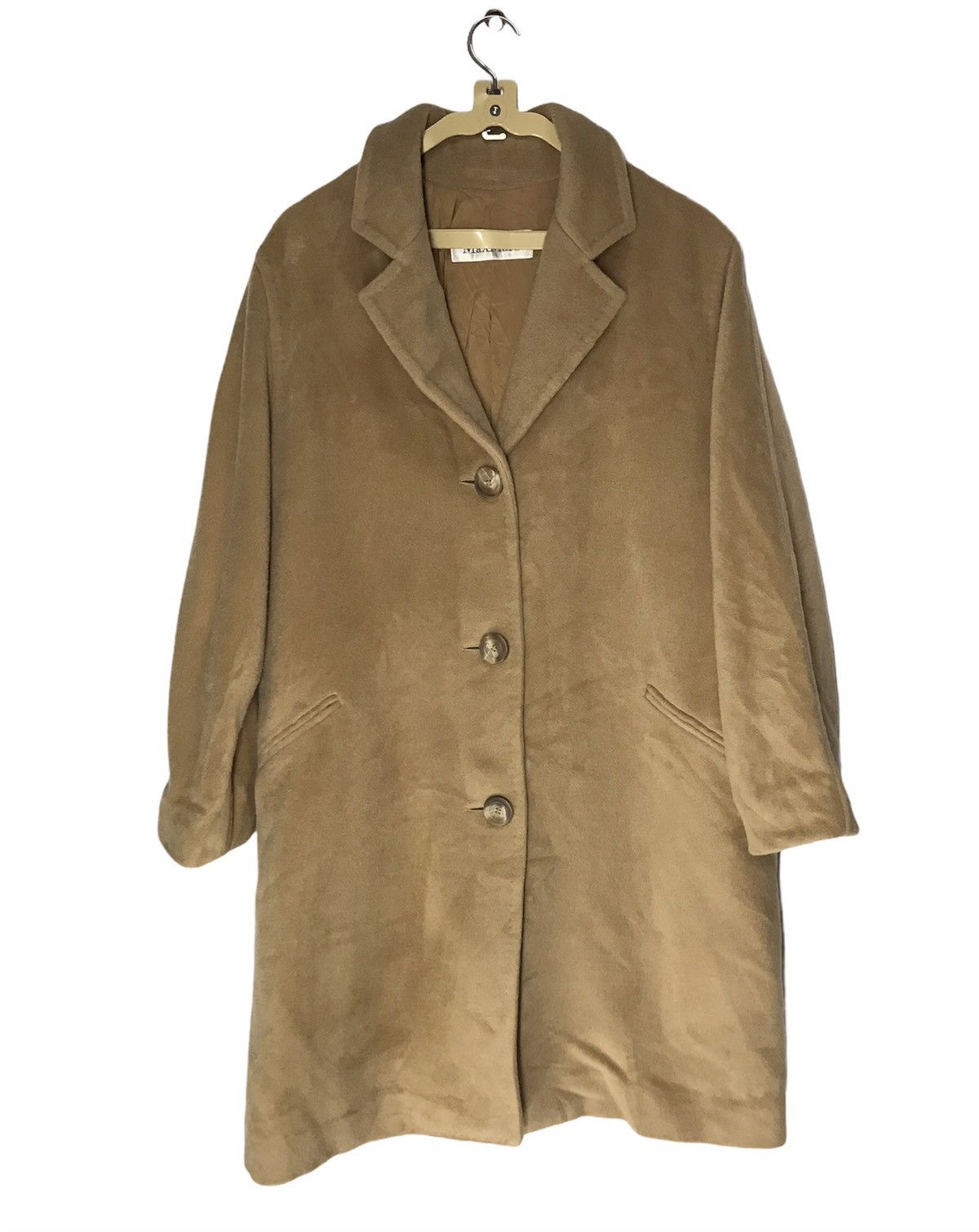 Max Mara Wool long jacket max mara Size US M / EU 48-50 / 2 - 1 Thumbnail