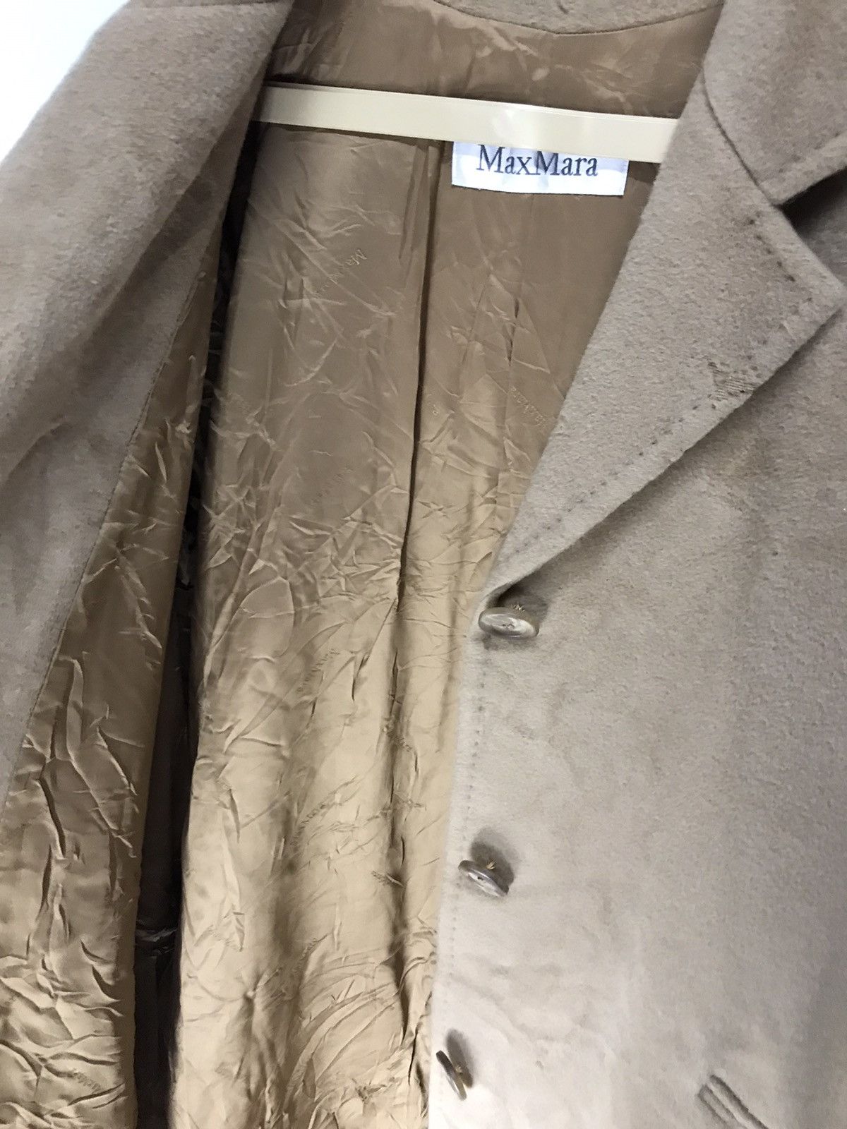 Max Mara Wool long jacket max mara Size US M / EU 48-50 / 2 - 5 Thumbnail