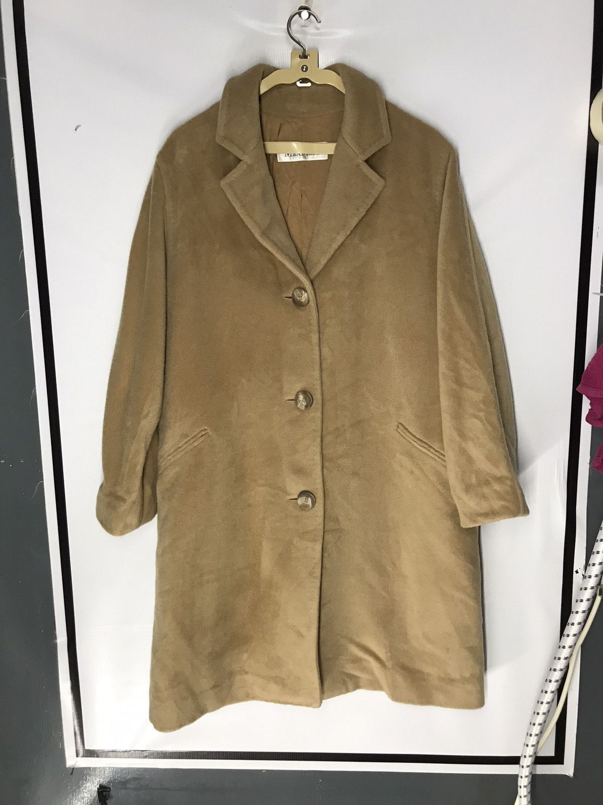 Max Mara Wool long jacket max mara Size US M / EU 48-50 / 2 - 8 Thumbnail