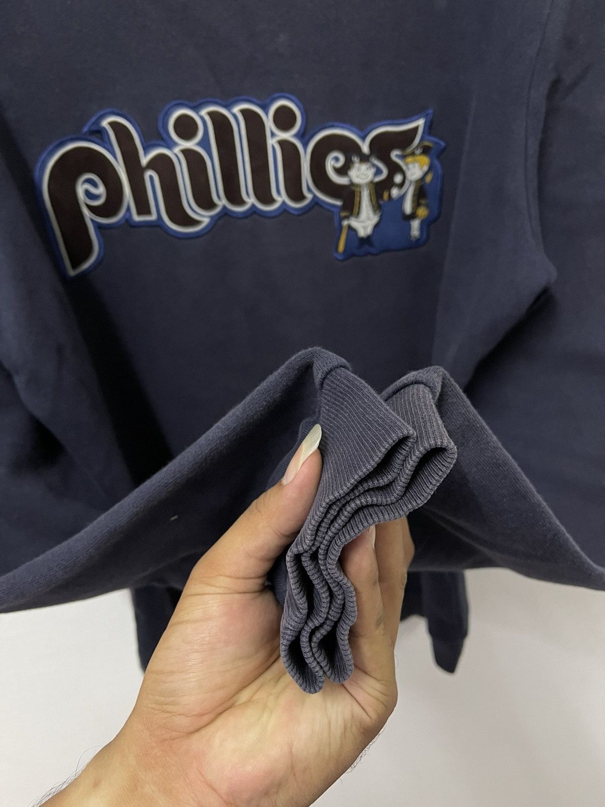 Japanese Brand × MLB × Vintage Vintage MLB Phillies Baseball Crewneck Sweatshirt Size US L / EU 52-54 / 3 - 4 Thumbnail