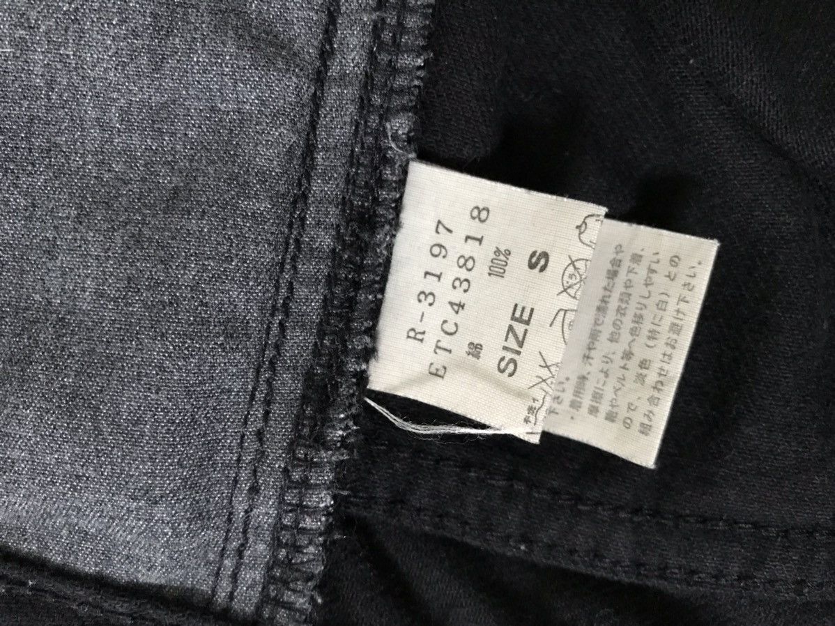 Japanese Brand RNA INC Big Pockets Design Cropped Black Denim Jeans Size US 30 / EU 46 - 18 Thumbnail