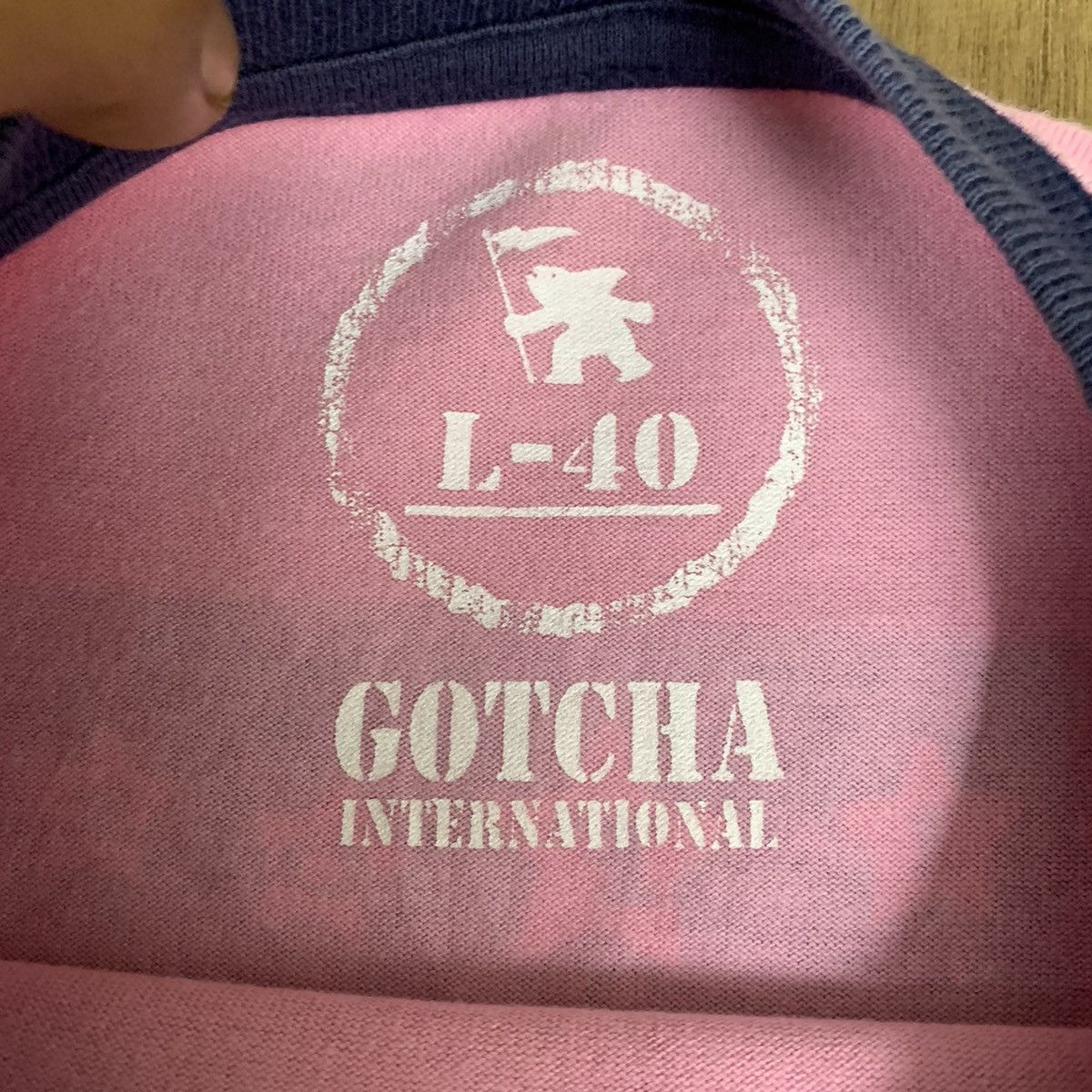Gotcha Vintage 90s GOTCHA California Ringer Surfwear Summer Tshirt Size US L / EU 52-54 / 3 - 17 Thumbnail