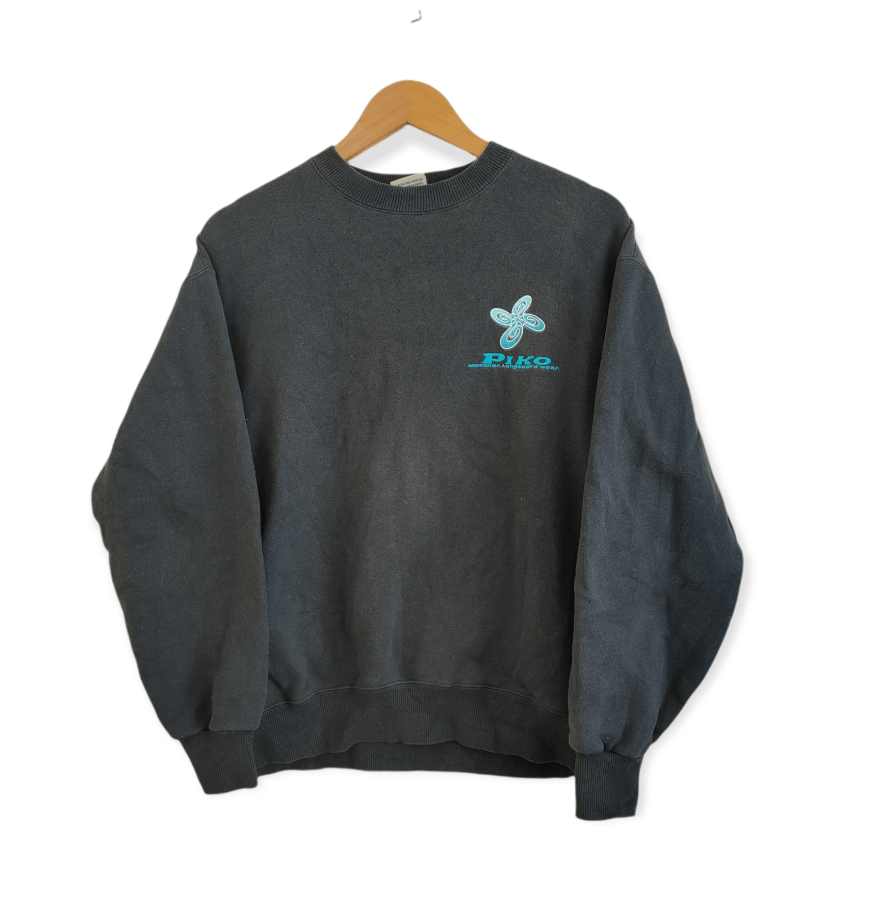 Japanese Brand × Vintage Vintage Piko Hawaiian Longboard Wear Sweatshirts Size US M / EU 48-50 / 2 - 2 Thumbnail